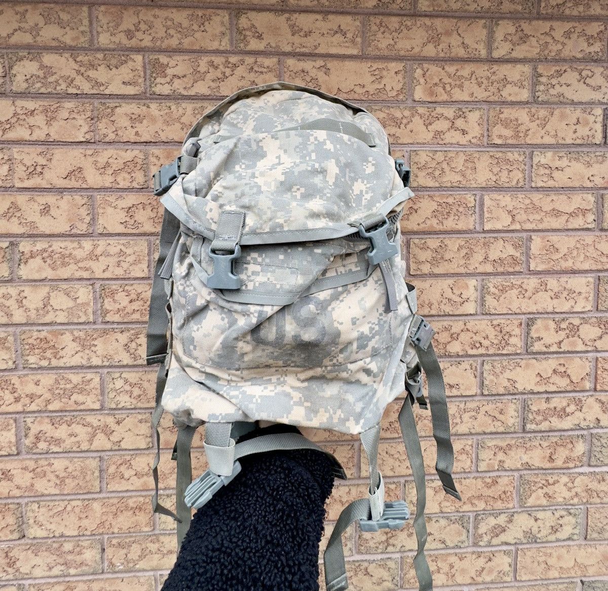 Vintage Genuine Military Issue Military Backpack