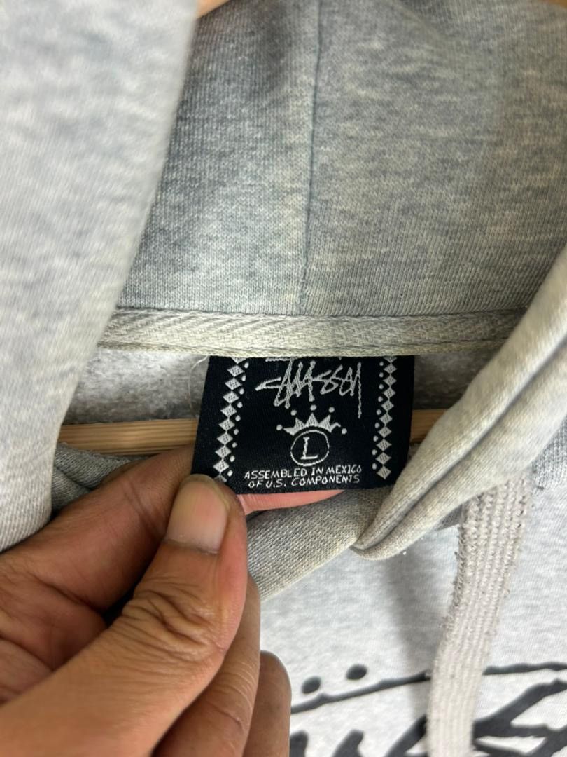 Other Vintage Stussy spellout Hoodie/ Streetwear Size US L / EU 52-54 / 3 - 4 Thumbnail