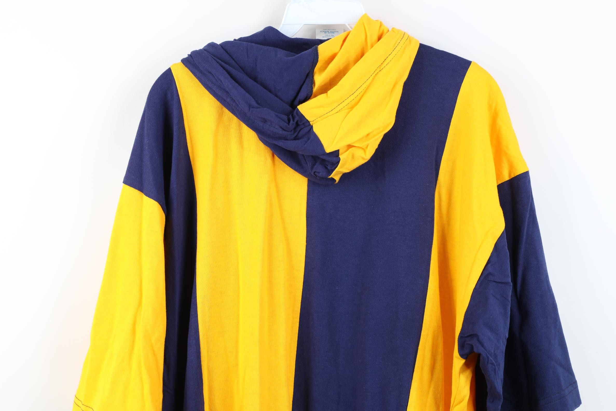 Vintage Deadstock Vintage 90s University of Michigan Hooded T-Shirt Size US XL / EU 56 / 4 - 11 Thumbnail