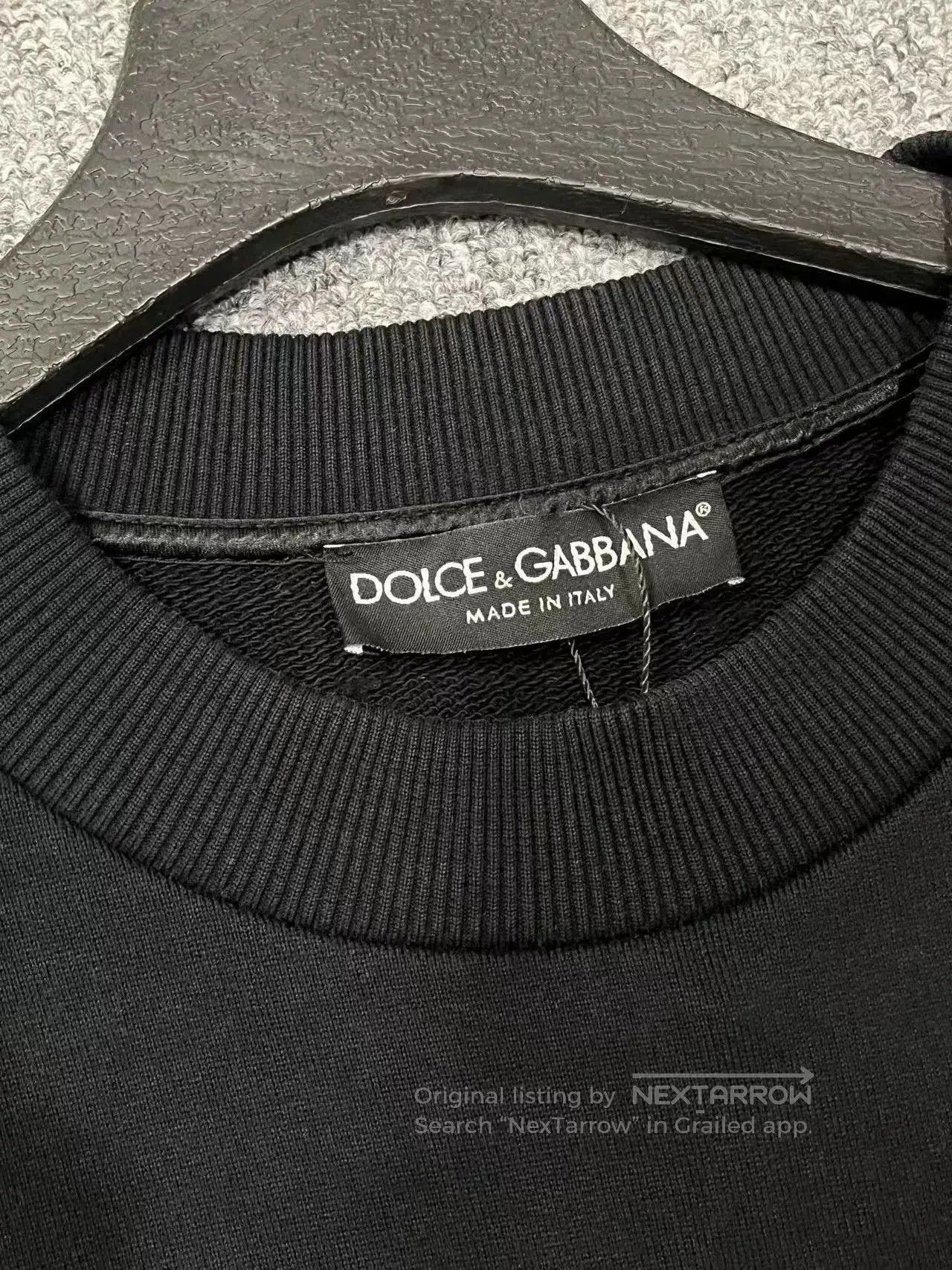 Dolce & Gabbana Dolce&Gabbana Black Logo Sweatshirt. Size US S / EU 44-46 / 1 - 3 Thumbnail