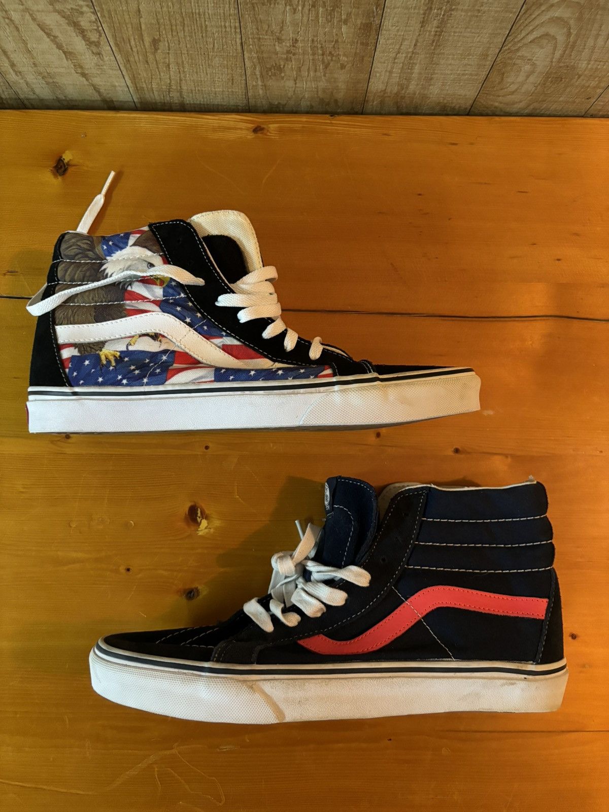 Vans 🔥 Vans Mismatched Skate Hi Size US 10 / EU 43 - 7 Thumbnail