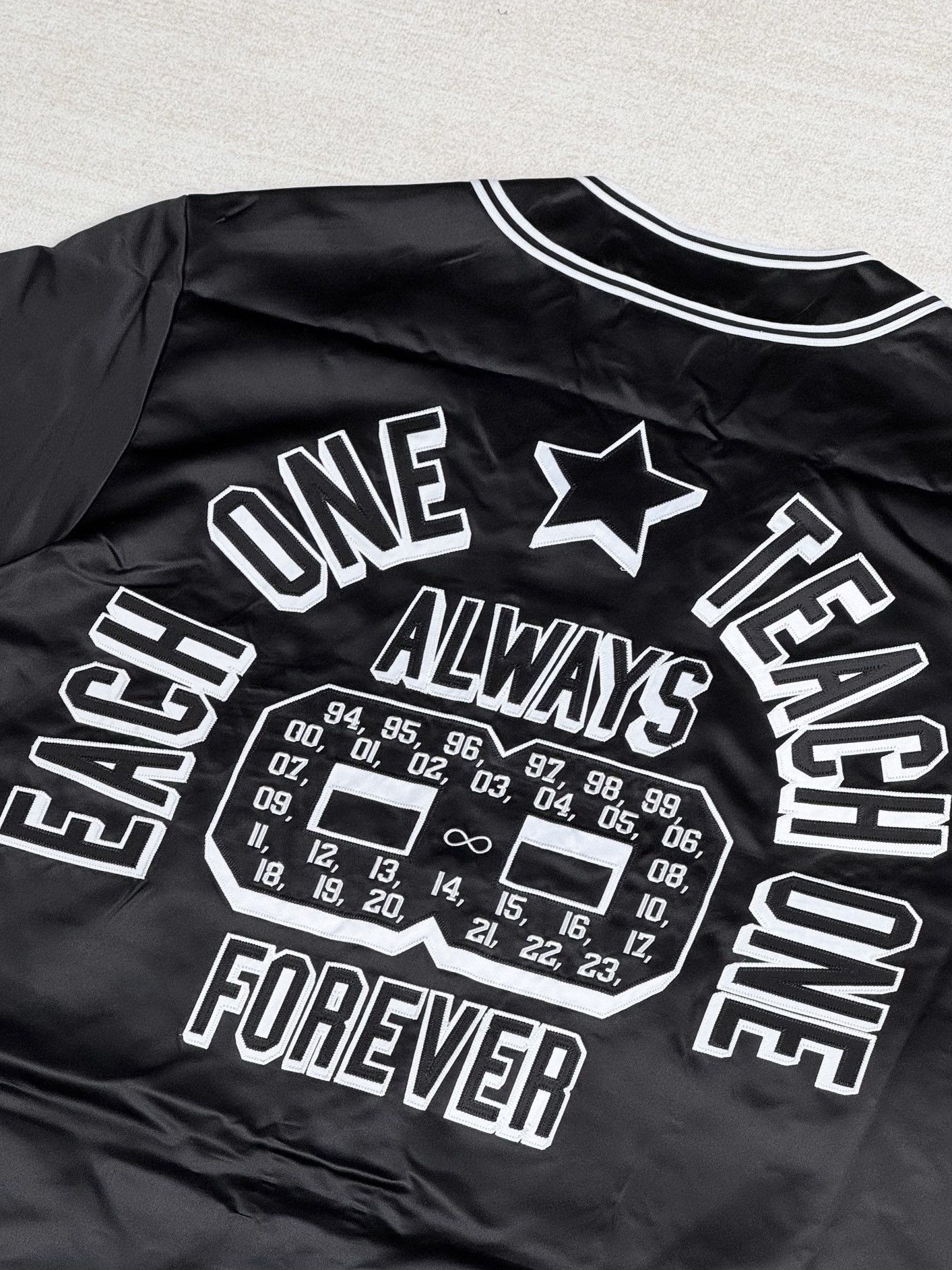 Mitchell & Ness × Supreme Satin baseball jersey Size US L / EU 52-54 / 3 - 10 Thumbnail