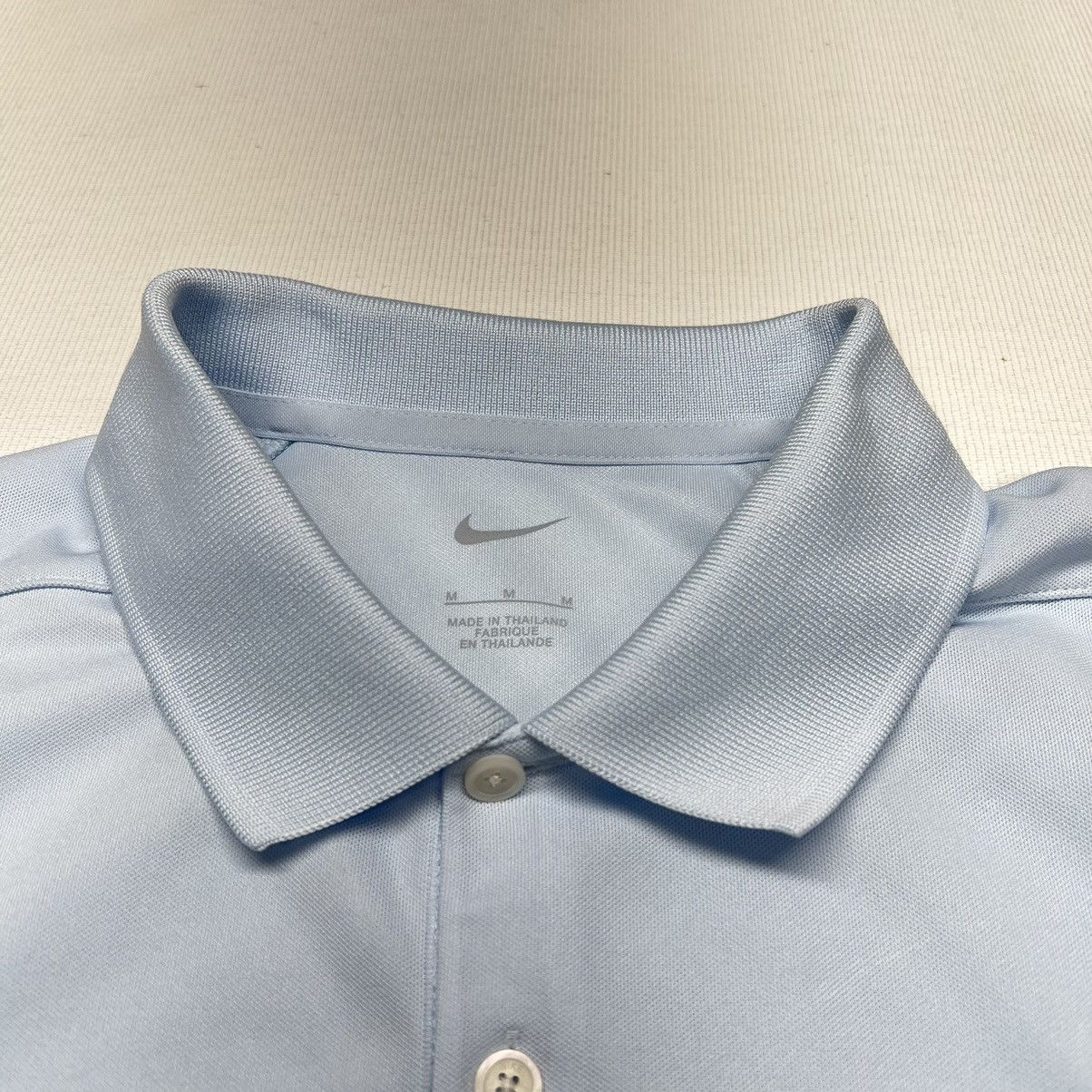 Nike Nike Polo Shirt Blue Golf Embroidered Power Logo Athletic Size US M / EU 48-50 / 2 - 5 Thumbnail