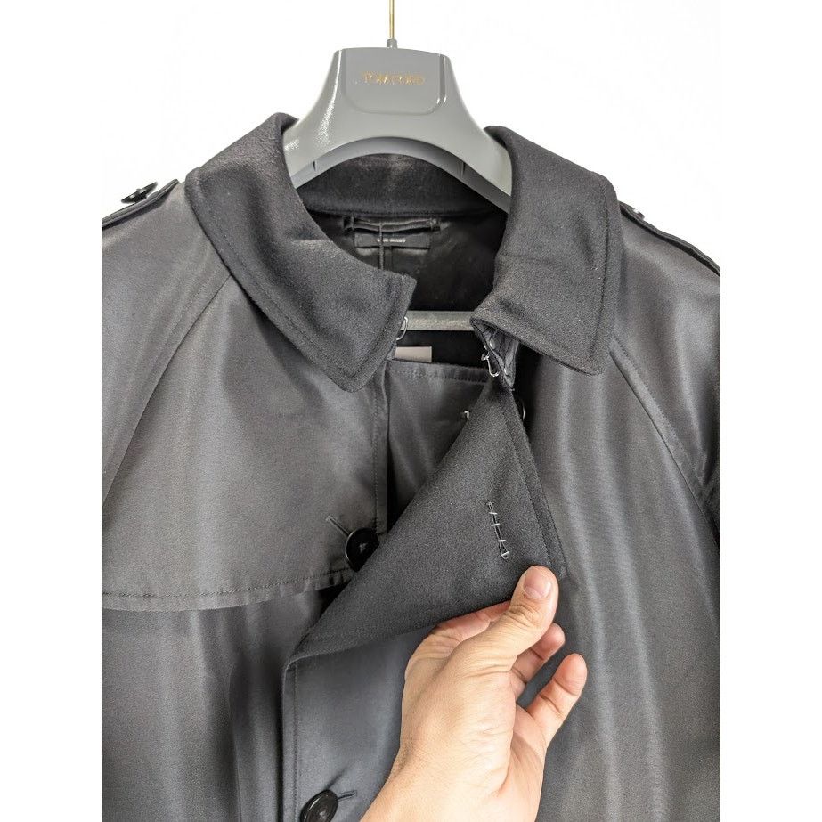 Tom Ford o1rshd1 Coat in Black Size US L / EU 52-54 / 3 - 4 Thumbnail
