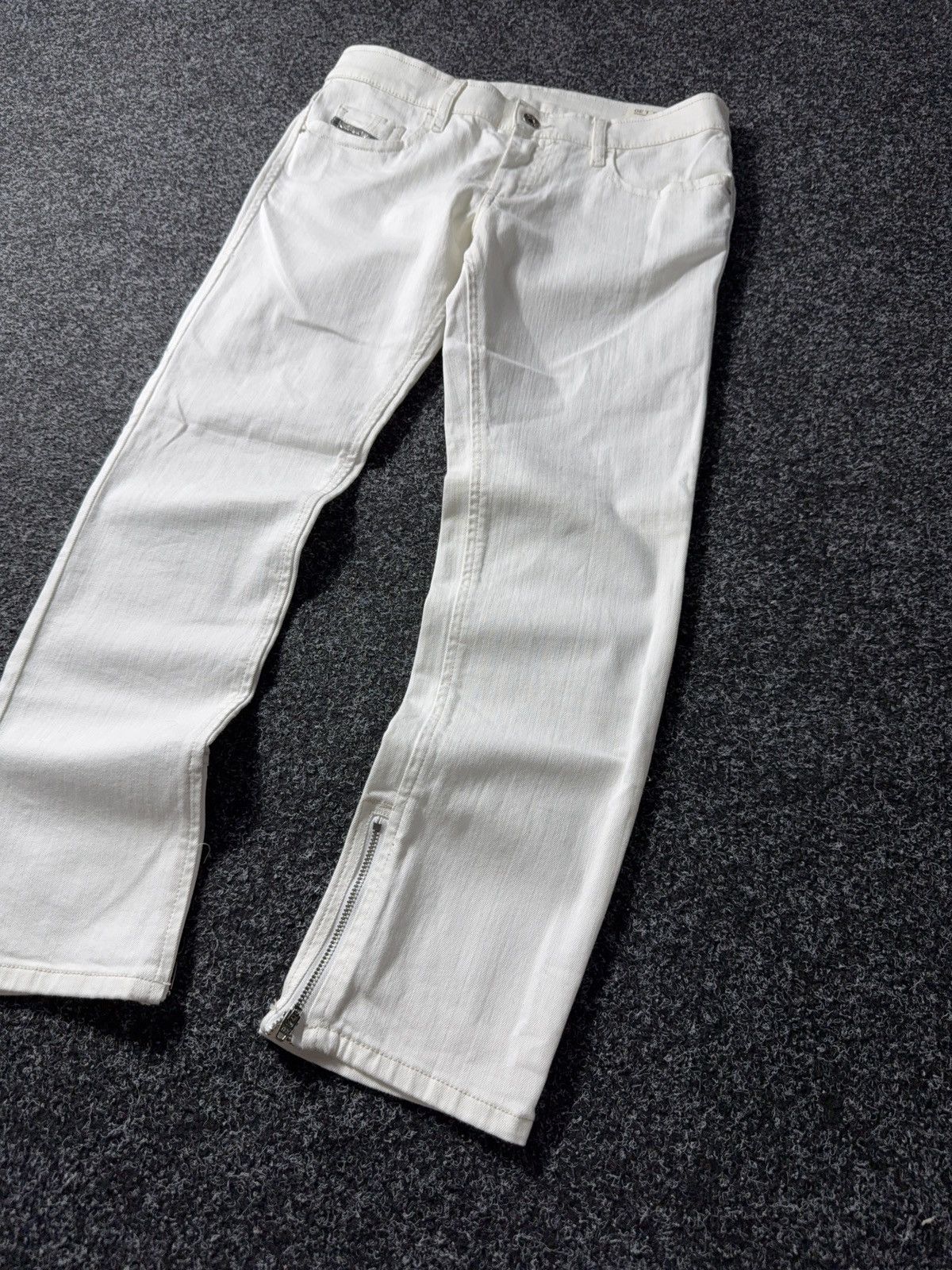 Diesel × If Six Was Nine × Vintage Vintage 90s Y2K Diesel Industry Jeans skinny pants Size 28" / US 6 / IT 42 - 3 Thumbnail
