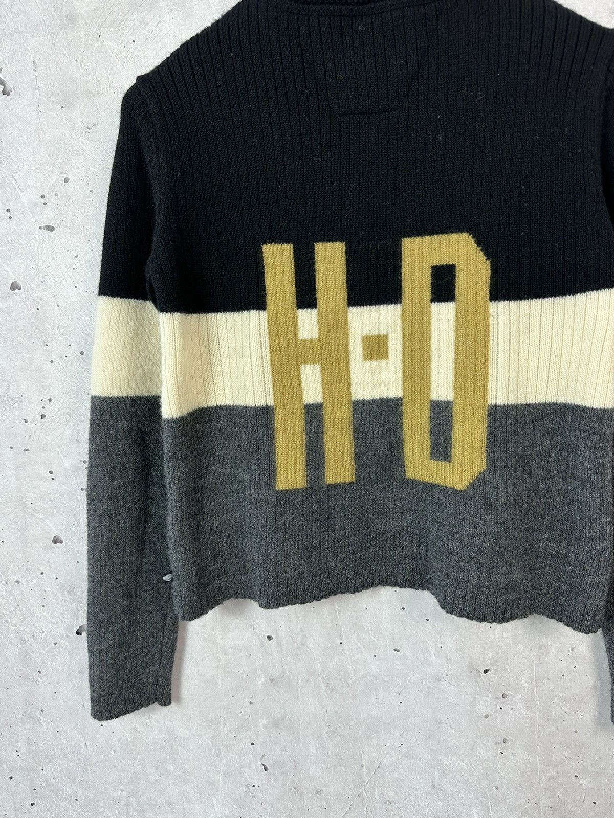 Vintage Vintage Harley Davidson Wool Made in Japan Sweater Size XL / US 12-14 / IT 48-50 - 6 Thumbnail