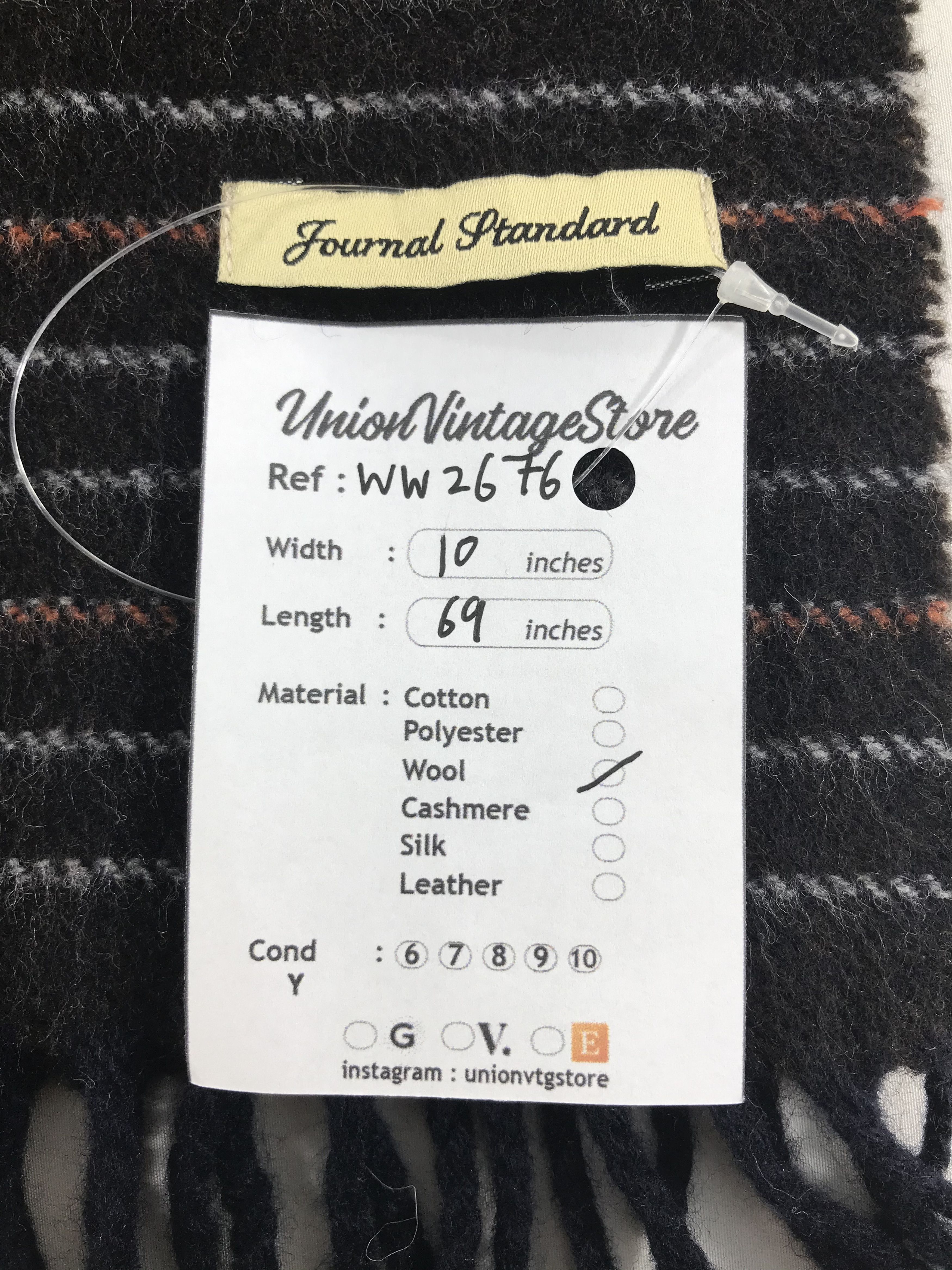 Journal Standard Journal Standard Scarf / Muffler / Neckwear - WW2676 Size ONE SIZE - 4 Thumbnail