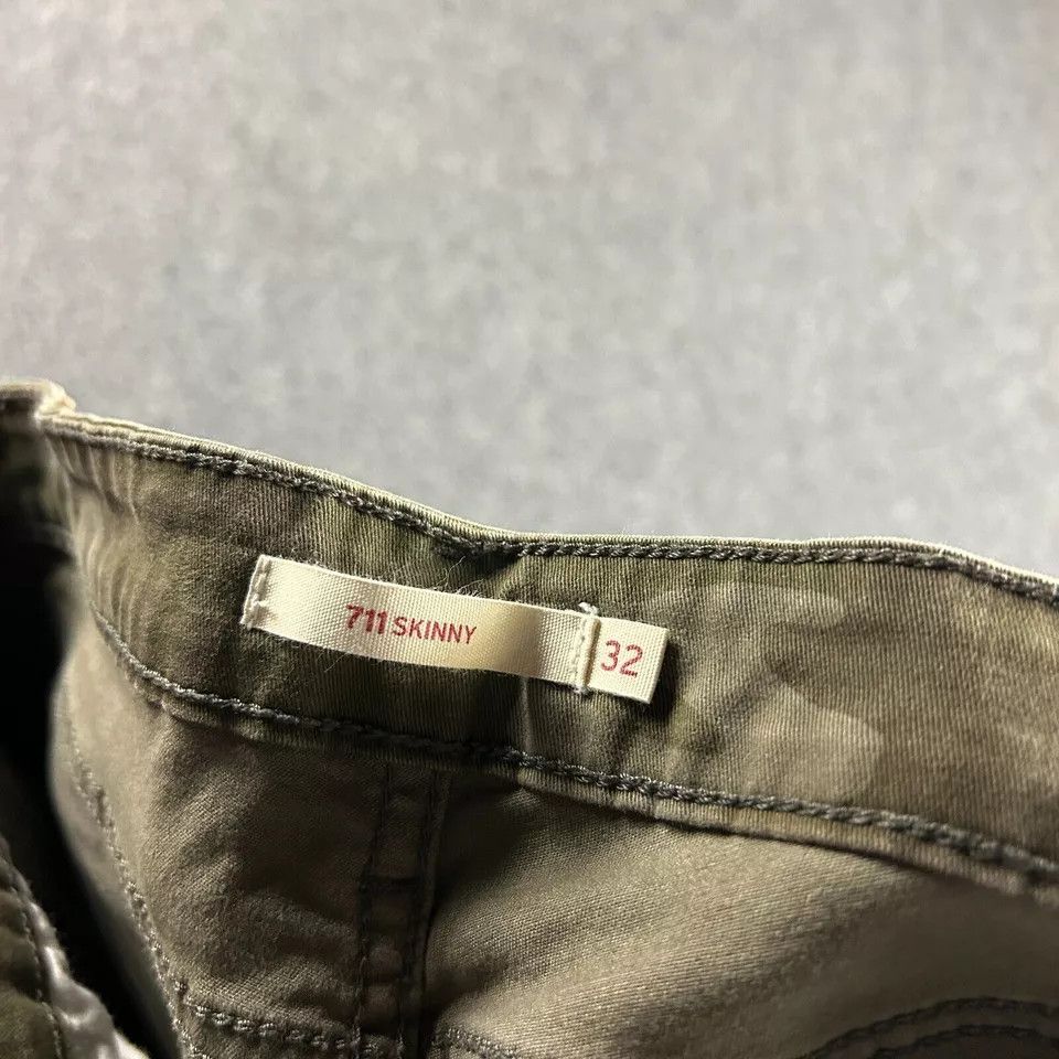 Levi's Levi's Jeans Womens 32 711 Skinny Mid Rise Ankle Pants Size 32" / US 10 / IT 46 - 7 Thumbnail