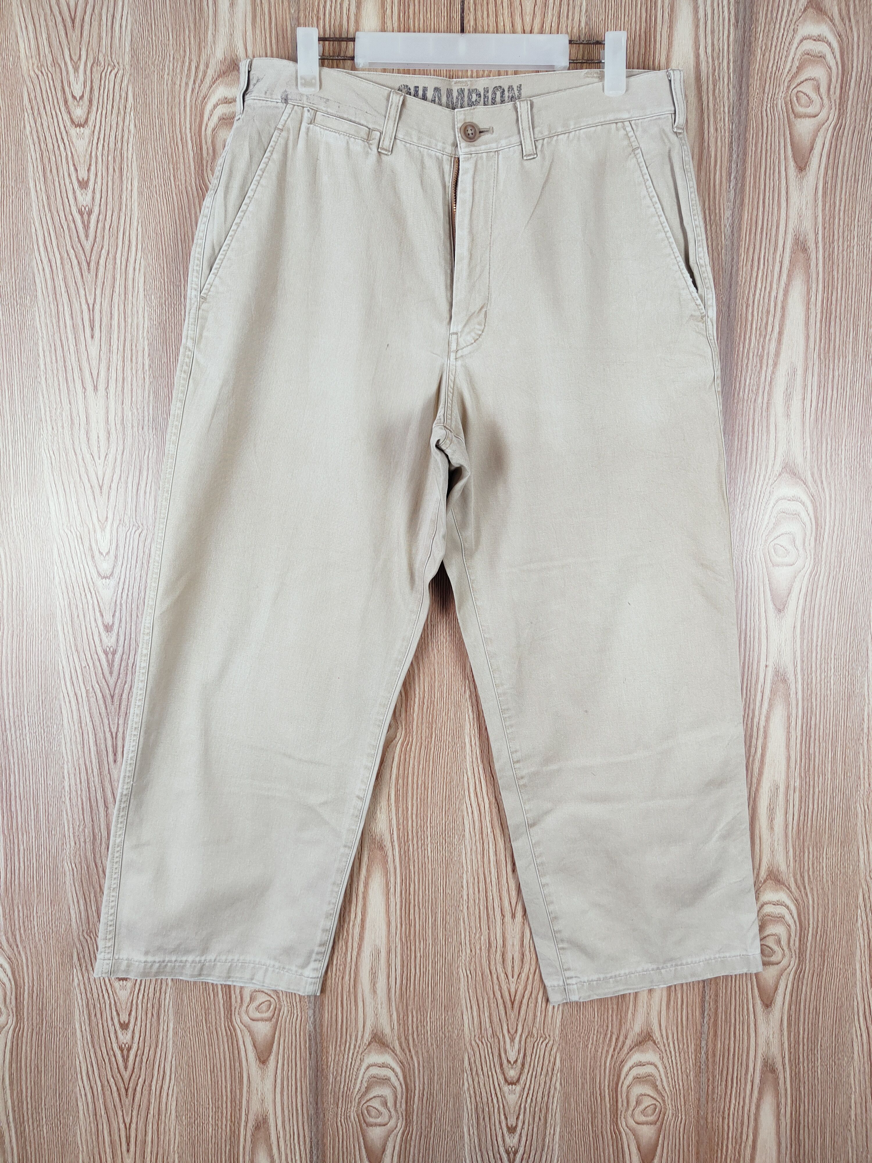 Rare 💥 Champion Beige Multipocket Casual Pants