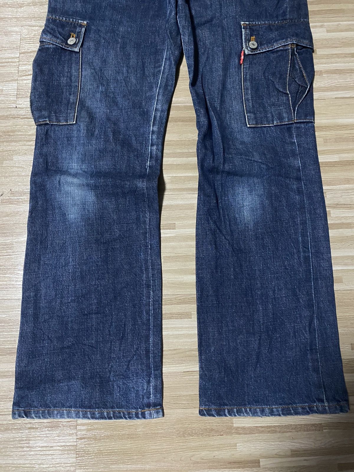 Japanese Brand 💥OZONE CARGO DENIM💥 Size US 28 / EU 44 - 6 Thumbnail