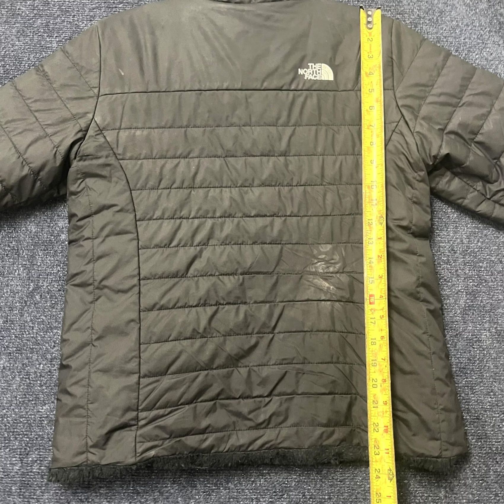 The North Face VINTAGE The North Face Jacket Womens Medium Black Quilted Fleece Lined Full Zip Coat Size M / US 6-8 / IT 42-44 - 5 Thumbnail