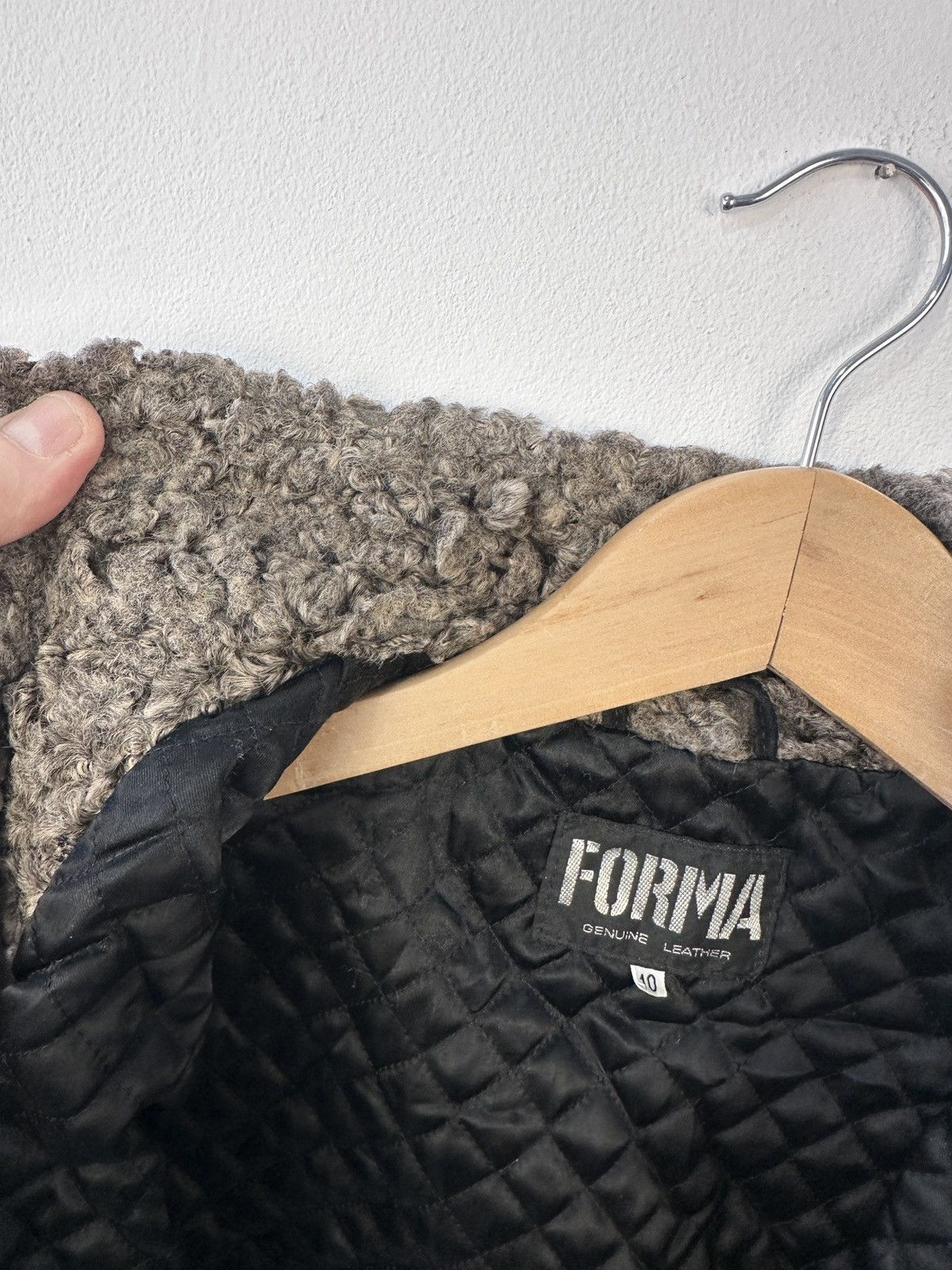 Other Vintage Genuine Leather Suede Cropped Jacket Black 10 Boho Size M / US 6-8 / IT 42-44 - 10 Thumbnail