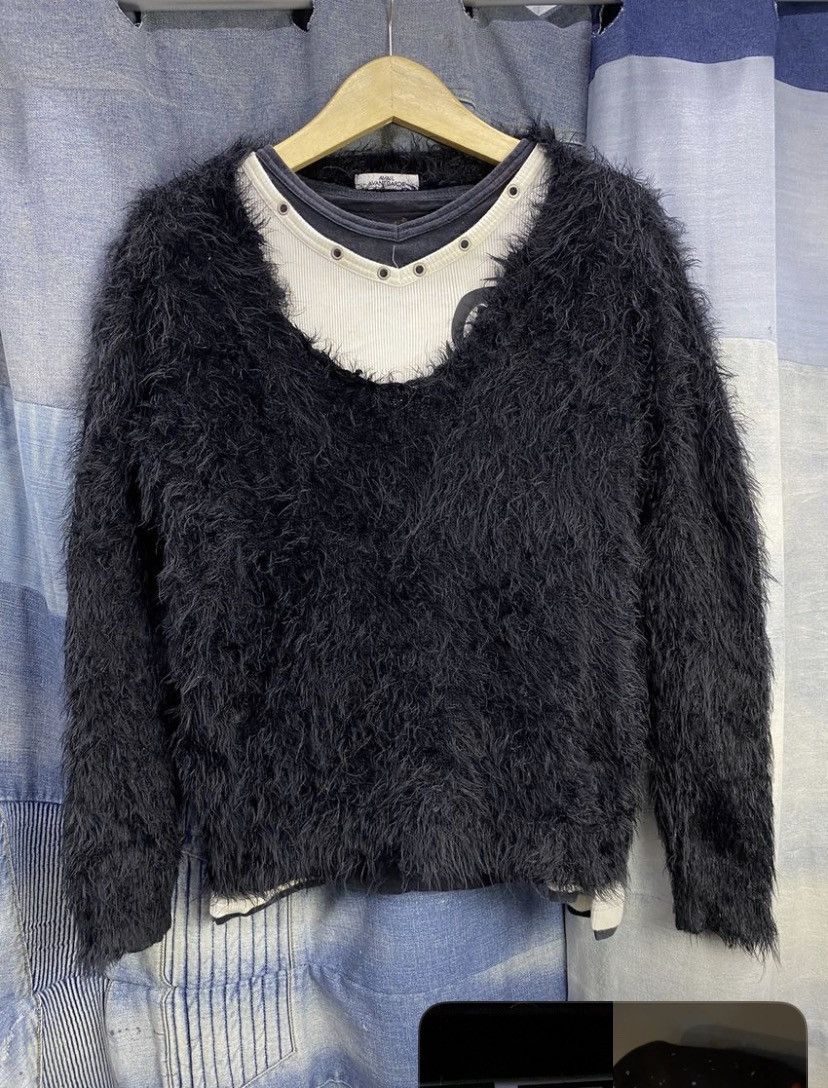 Hysteric Glamour × If Six Was Nine × Japanese Brand mohair knitwear availmode japanese ifsixwasnine style Size US M / EU 48-50 / 2 - 3 Thumbnail
