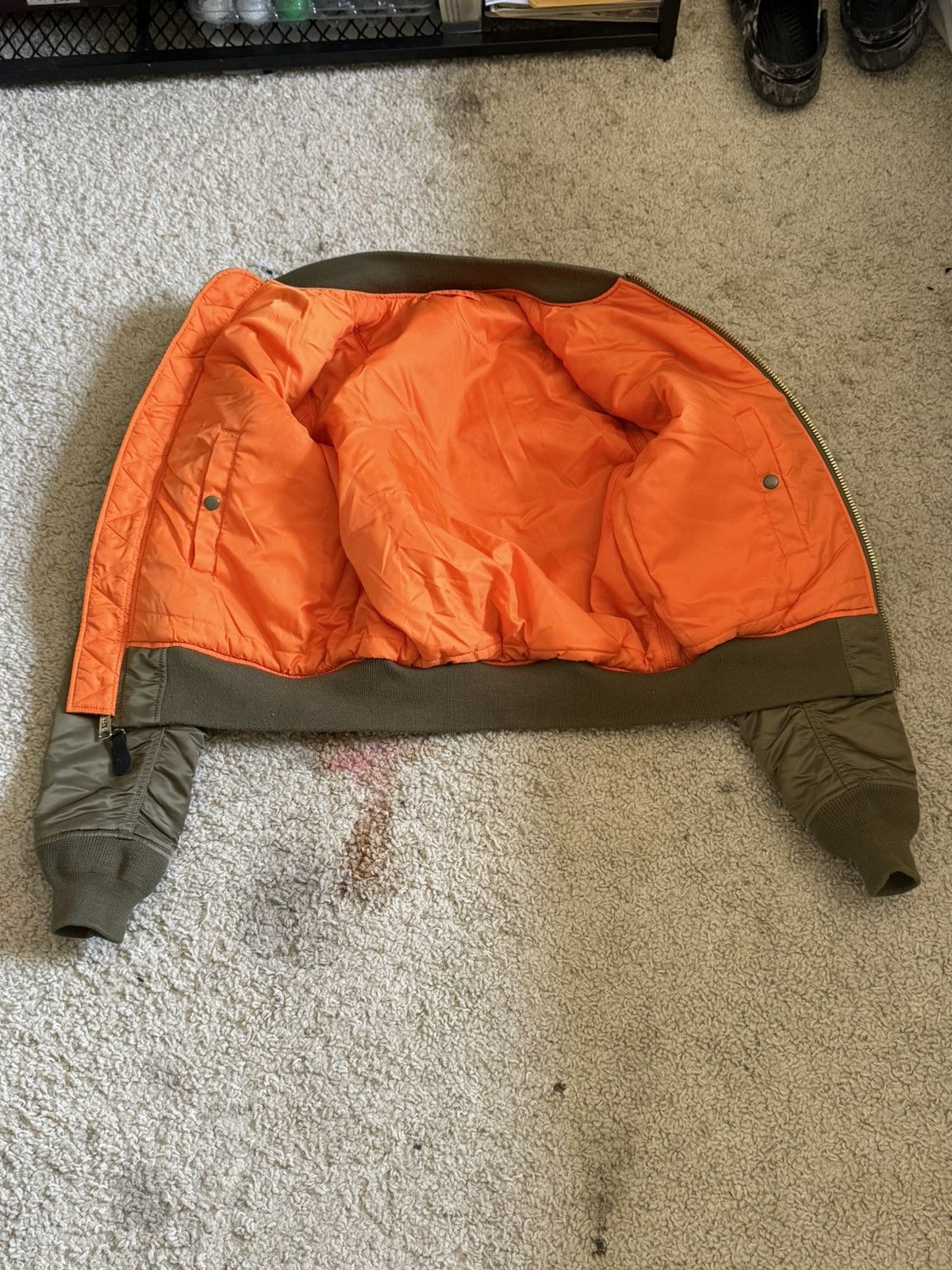 Alpha Industries Gently used alpha bomber jacket Size US S / EU 44-46 / 1 - 2 Thumbnail