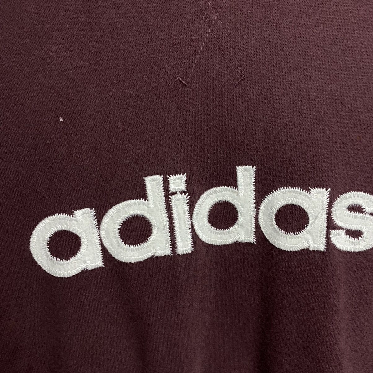Adidas Vintage Adidas Big Logo 90’s Distressed y2k brown sweatshirt Size US XL / EU 56 / 4 - 3 Thumbnail