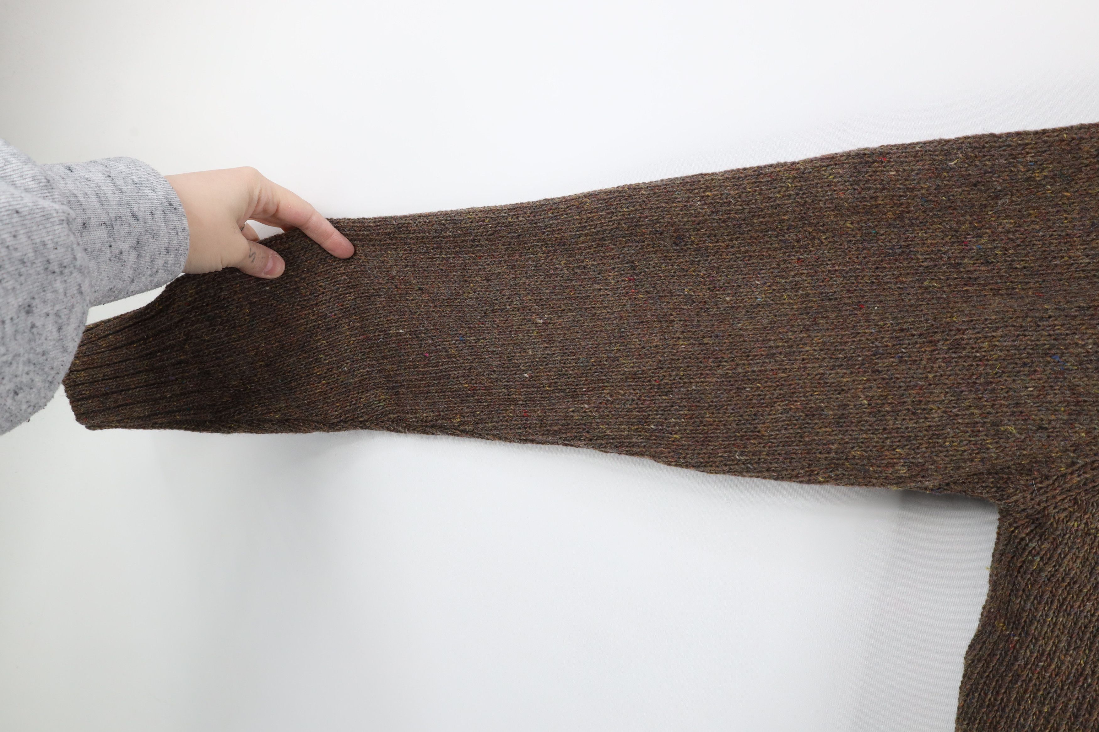 Vintage Vintage 90s Streetwear Rainbow Fleck Wool Blend Knit Sweater Size US S / EU 44-46 / 1 - 6 Thumbnail