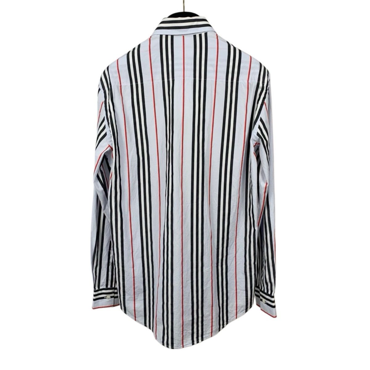 Burberry Burberry Vertical Striped Long Sleeve Shirt K26WX Size US S / EU 44-46 / 1 - 2 Thumbnail