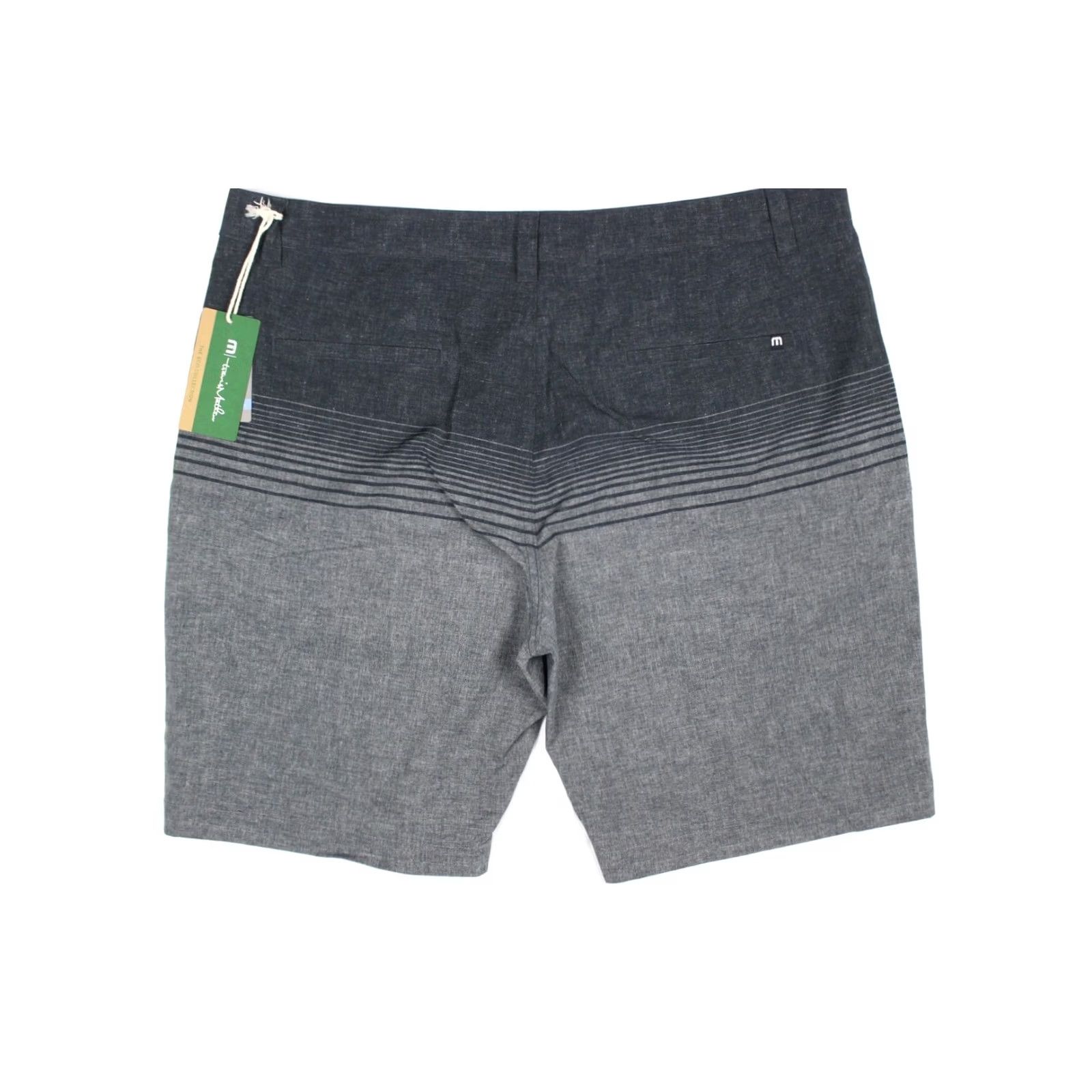 TravisMathew Travis Mathew Men's Playa Del Carmen Hybrid Shorts 40 Heather Quite Shade IMY305 Size US 40 / EU 56 - 2 Thumbnail