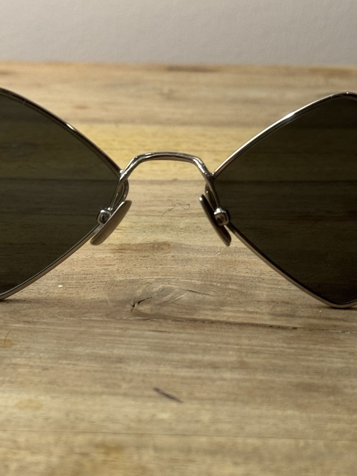 Saint Laurent Paris SAINT LAURENT “Lisa” metal sunglasses Size ONE SIZE - 5 Thumbnail