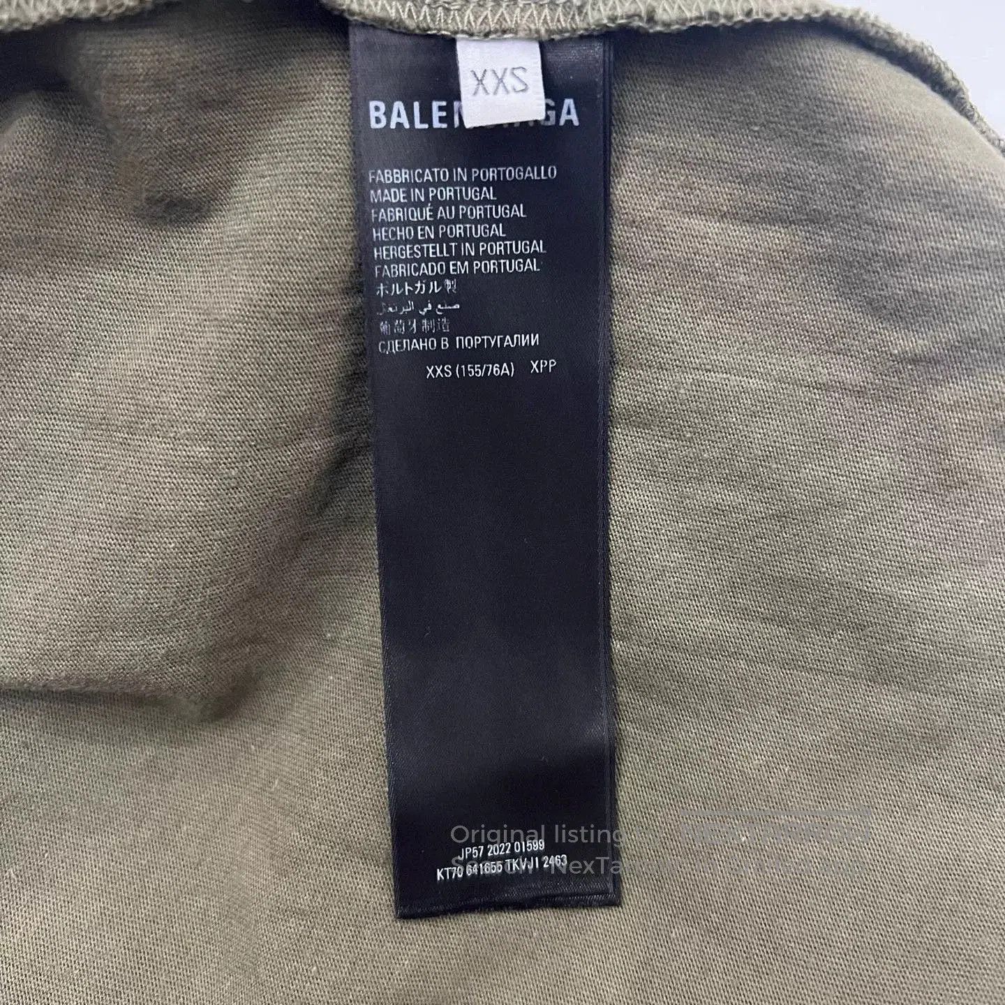 Balenciaga Balenciaga Embroidered Cola T. Size XXS / US 00 / IT 34 - 6 Thumbnail