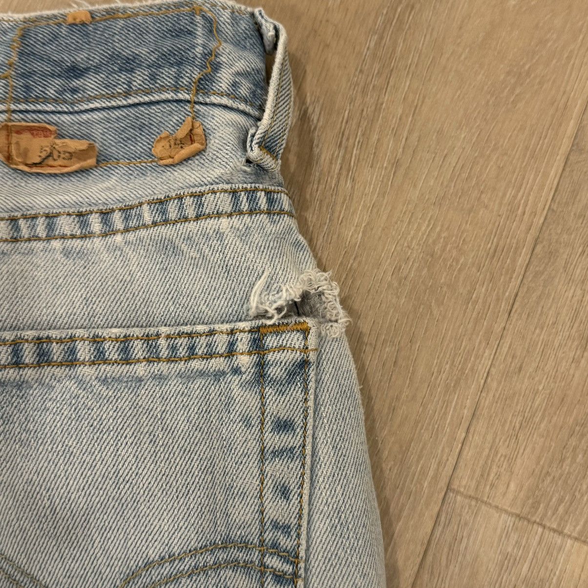 Levi's × Levi's Vintage Clothing × Vintage Levi Regular Fit 505 Size US 34 / EU 50 - 5 Thumbnail