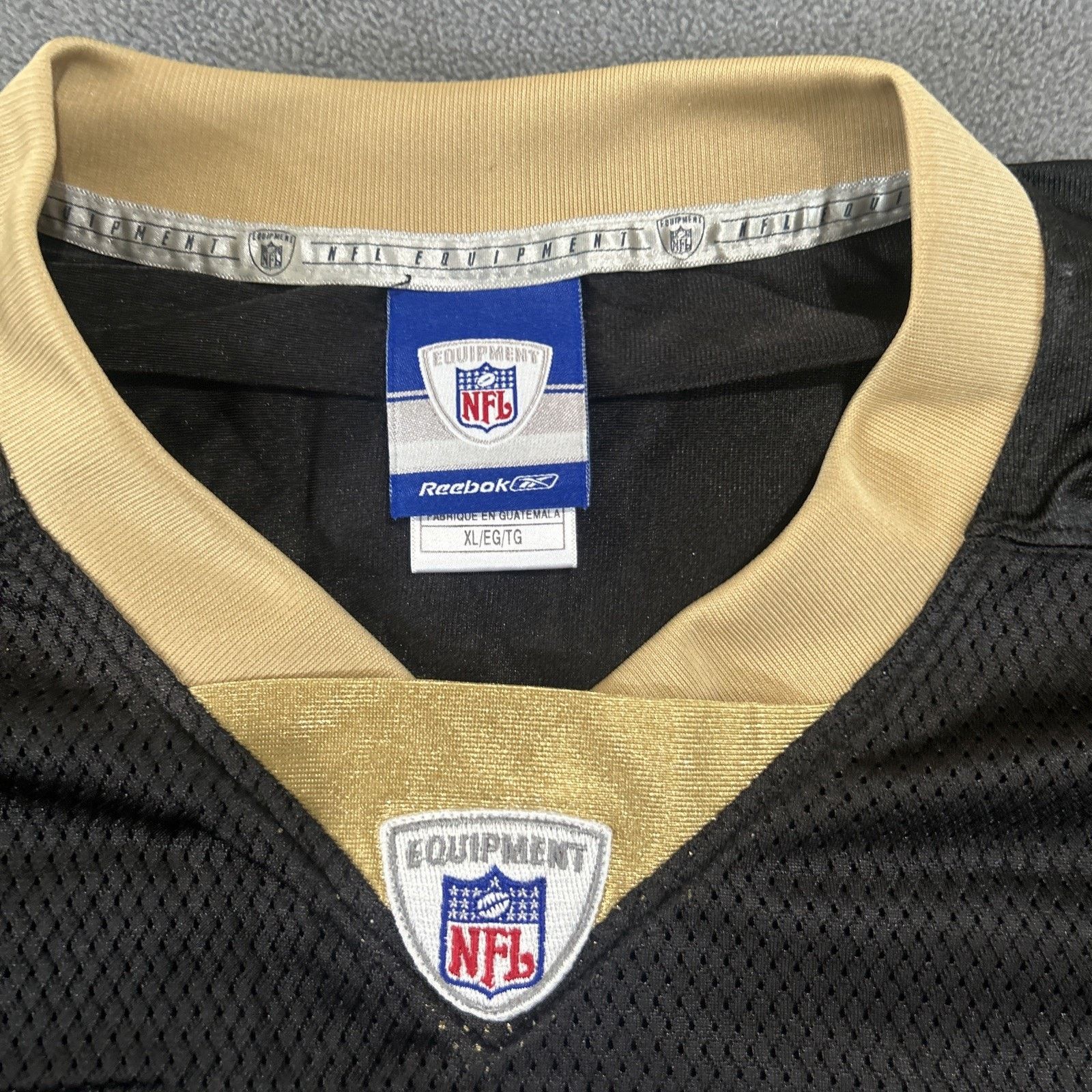 Reebok Reggie Bush New Orleans Saints Black Reebok Jersey Size XL Size US XL / EU 56 / 4 - 7 Thumbnail