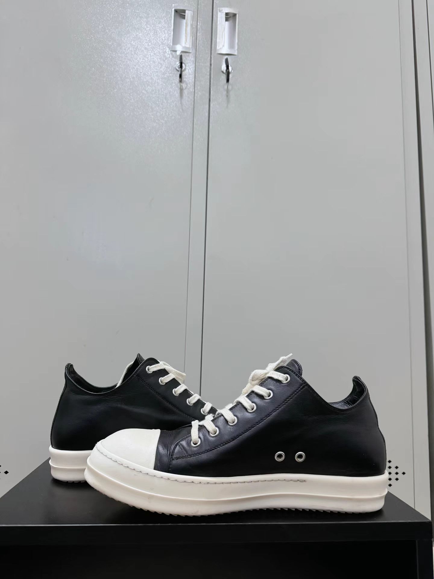 Rick Owens Rick Owens leather Converse high-top Size US 9 / EU 42 - 4 Thumbnail