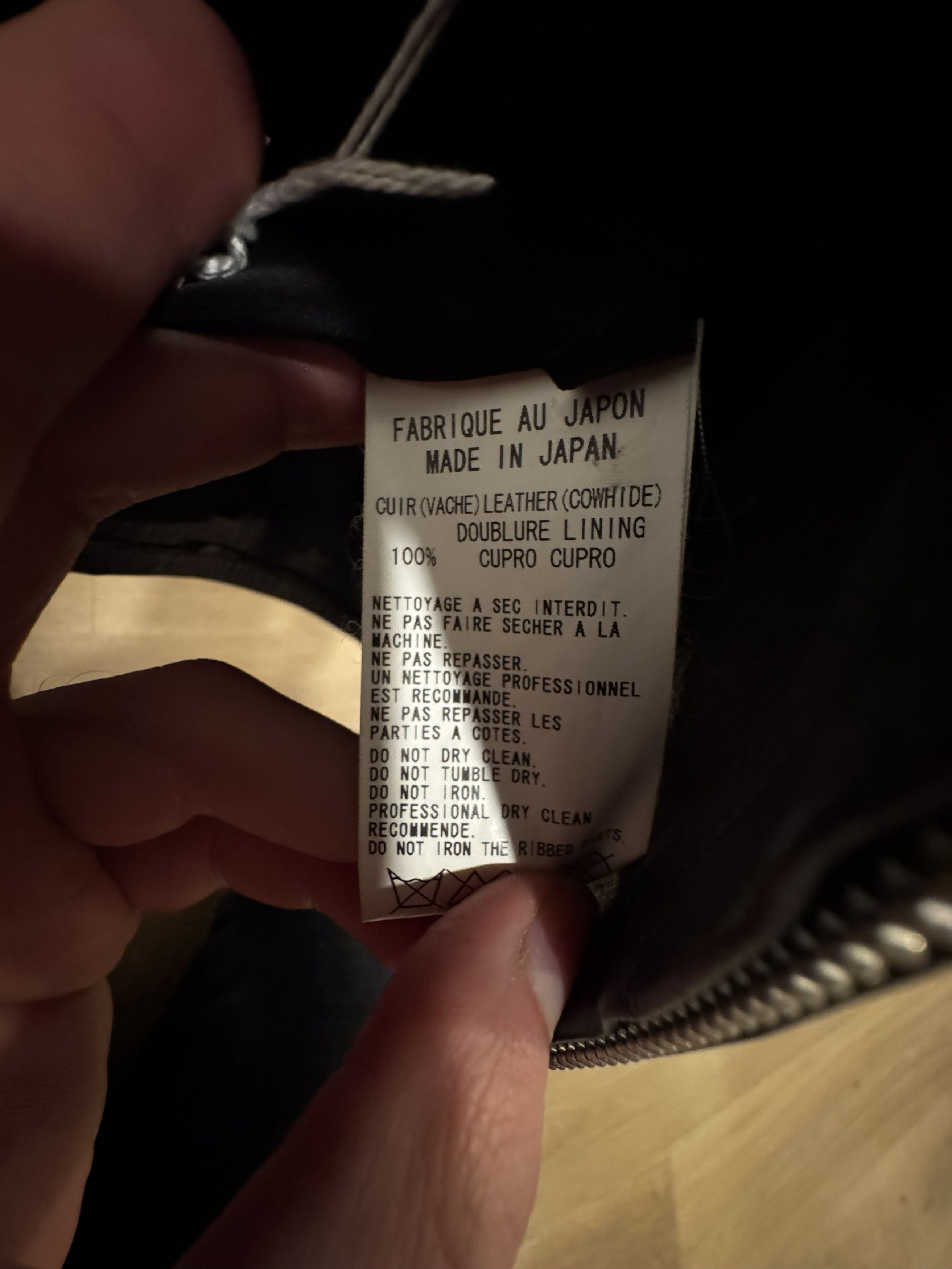 Y's for Men Y's Single Riders Jacket Size US XXS / EU 40 - 5 Thumbnail