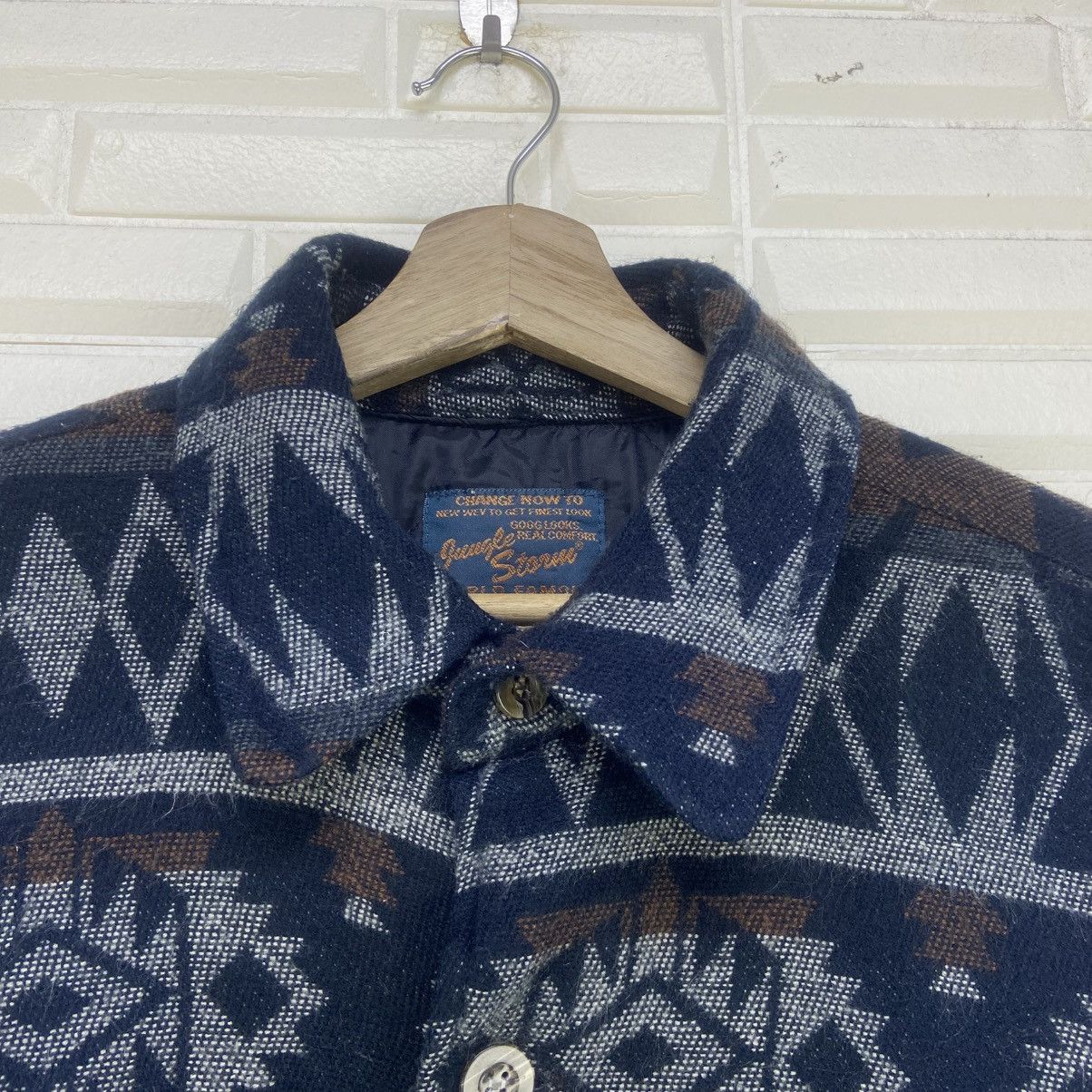 Japanese Brand Vintage Japanese Brand Jungle Storm Native Fleece Jacket Size US S / EU 44-46 / 1 - 9 Thumbnail
