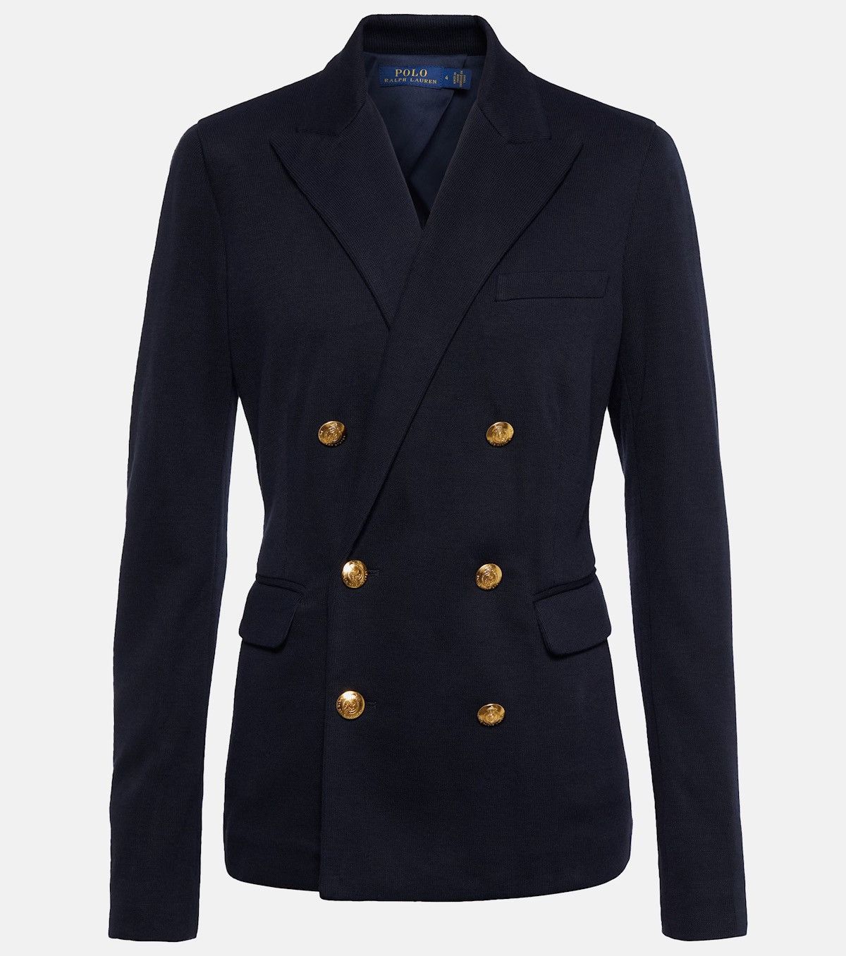 POLO RALPH LAUREN Knit Double Breasted Blazer