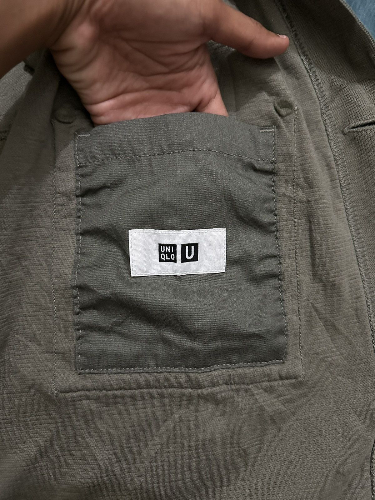 Uniqlo Cardigan Size L / US 10 / IT 46 - 4 Thumbnail
