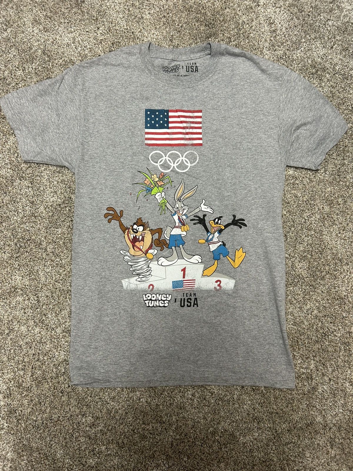 USA Olympics Looney Tunes X Team USA T-shirt Size US S / EU 44-46 / 1 - 1 Thumbnail