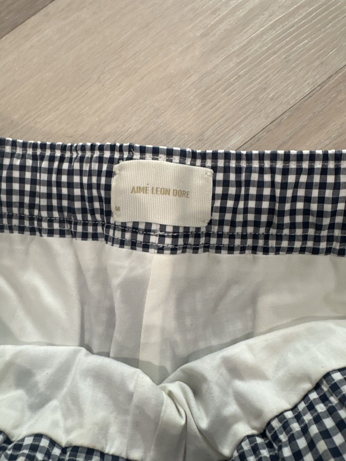 Aime Leon Dore Aime Leon Dore - SS21 Gingham Poplin Short - Brand New Size US 32 / EU 48 - 5 Thumbnail