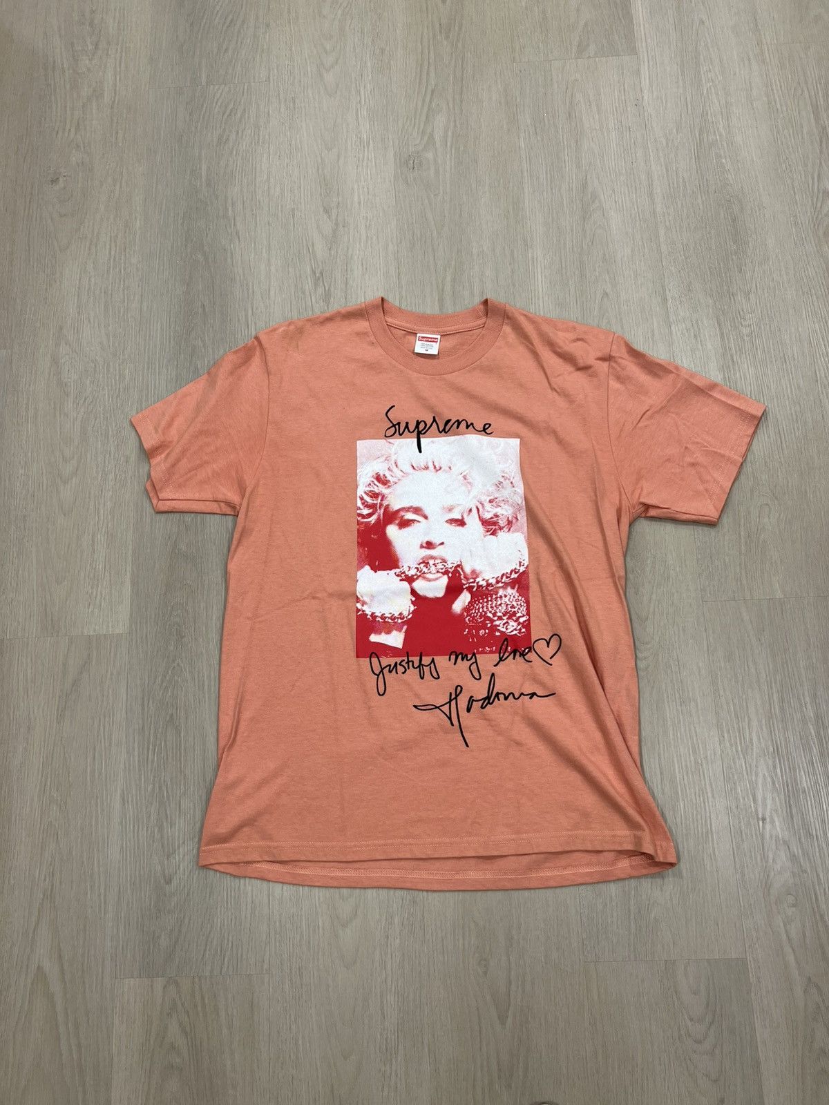 Supreme Madonna Tee Terra Cotta Medium