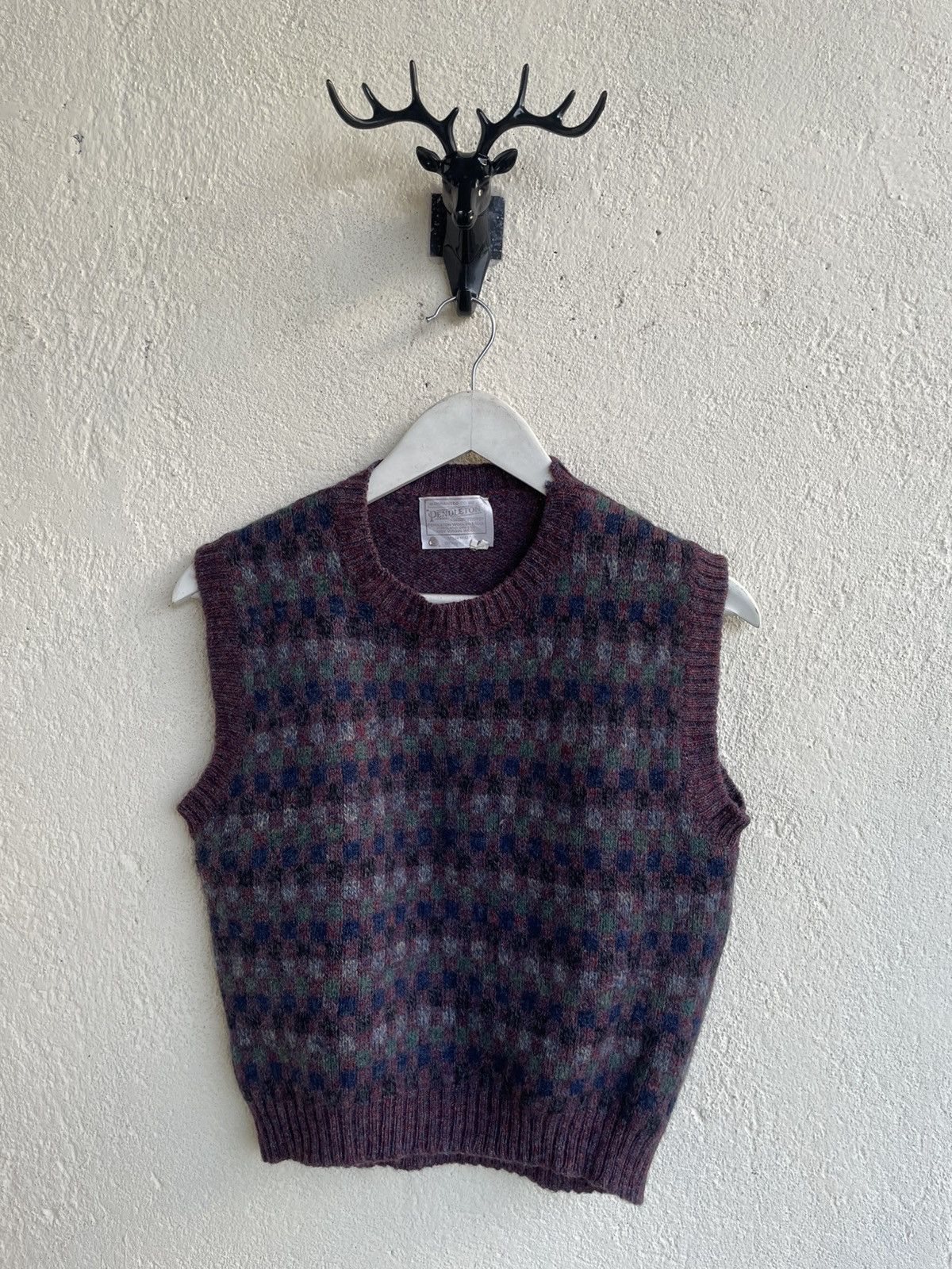Hysteric Glamour 2000s Japanese Plaid Vest Hysteric Ifsix LGB YSL CDG ISSEY Size XS / US 0-2 / IT 36-38 - 1 Thumbnail