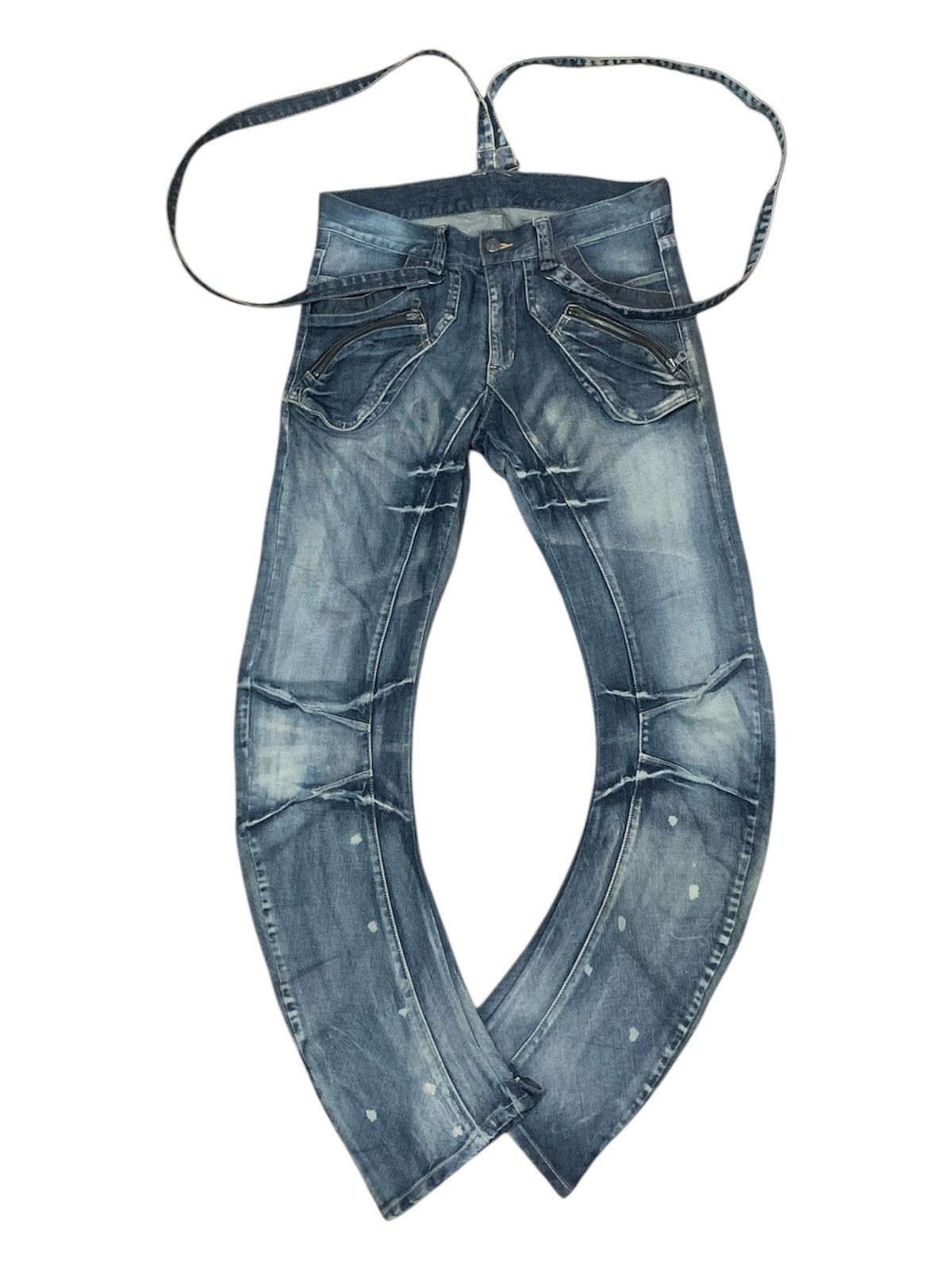 Japanese Brand × PPFM × Vintage Vintage PPFM Denim Jeans Size US 32 / EU 48 - 1 Thumbnail