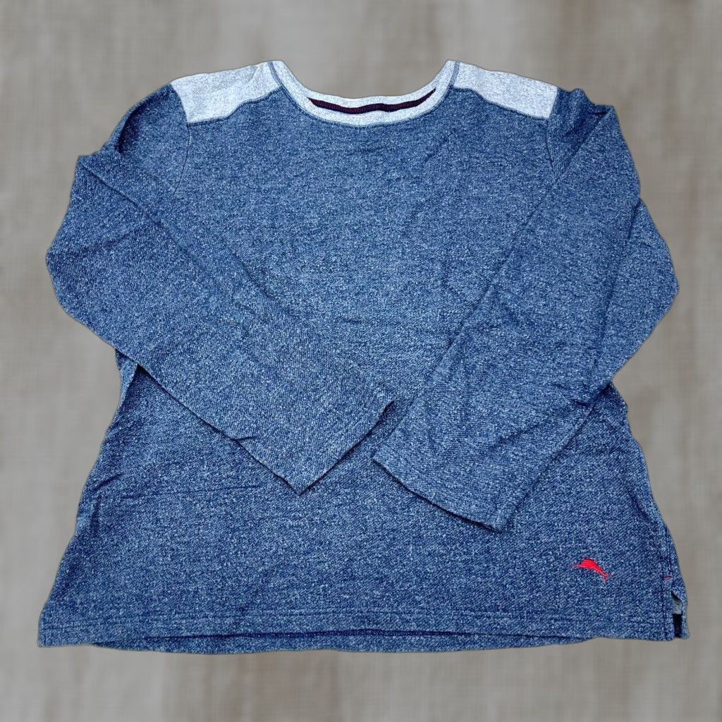 Tommy Bahama VINTAGE Tommy Bahama Women's Sweater Casual Pullover All Seasons Blue Size L Knit Size L / US 10 / IT 46 - 1 Thumbnail