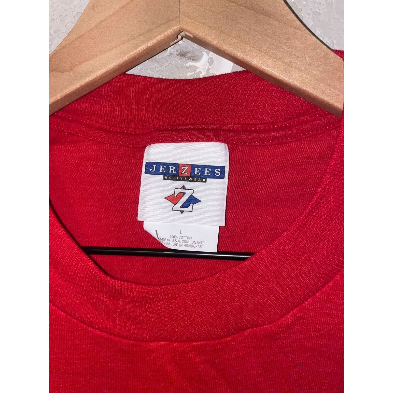 Jerzees Vintage Ricketts Glen State Park Shirt Tee Hike Red VTG 90s Size US L / EU 52-54 / 3 - 5 Thumbnail