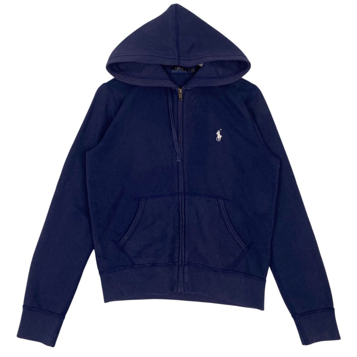 Other Vintage Ralph Lauren Small Embroidered Blue Hoodie Size US M / EU 48-50 / 2 - 1 Thumbnail