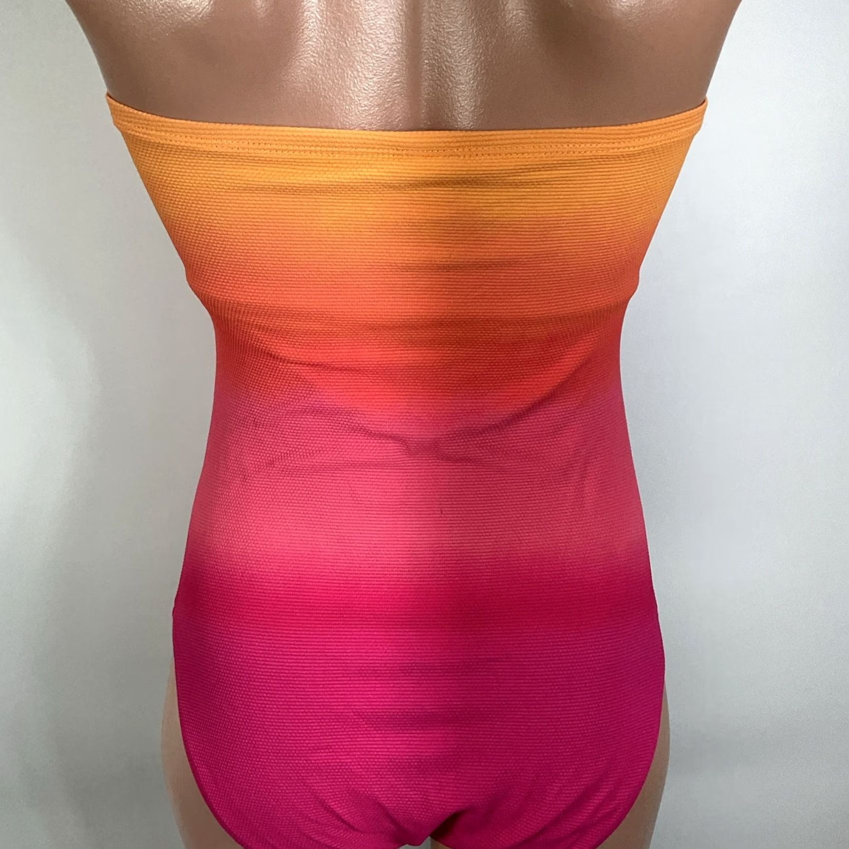 Tommy Bahama Tommy Bahama One Piece Swimwear Island Cays Halter Bandeau Ombré Pink 6 Woman Size ONE SIZE - 6 Thumbnail