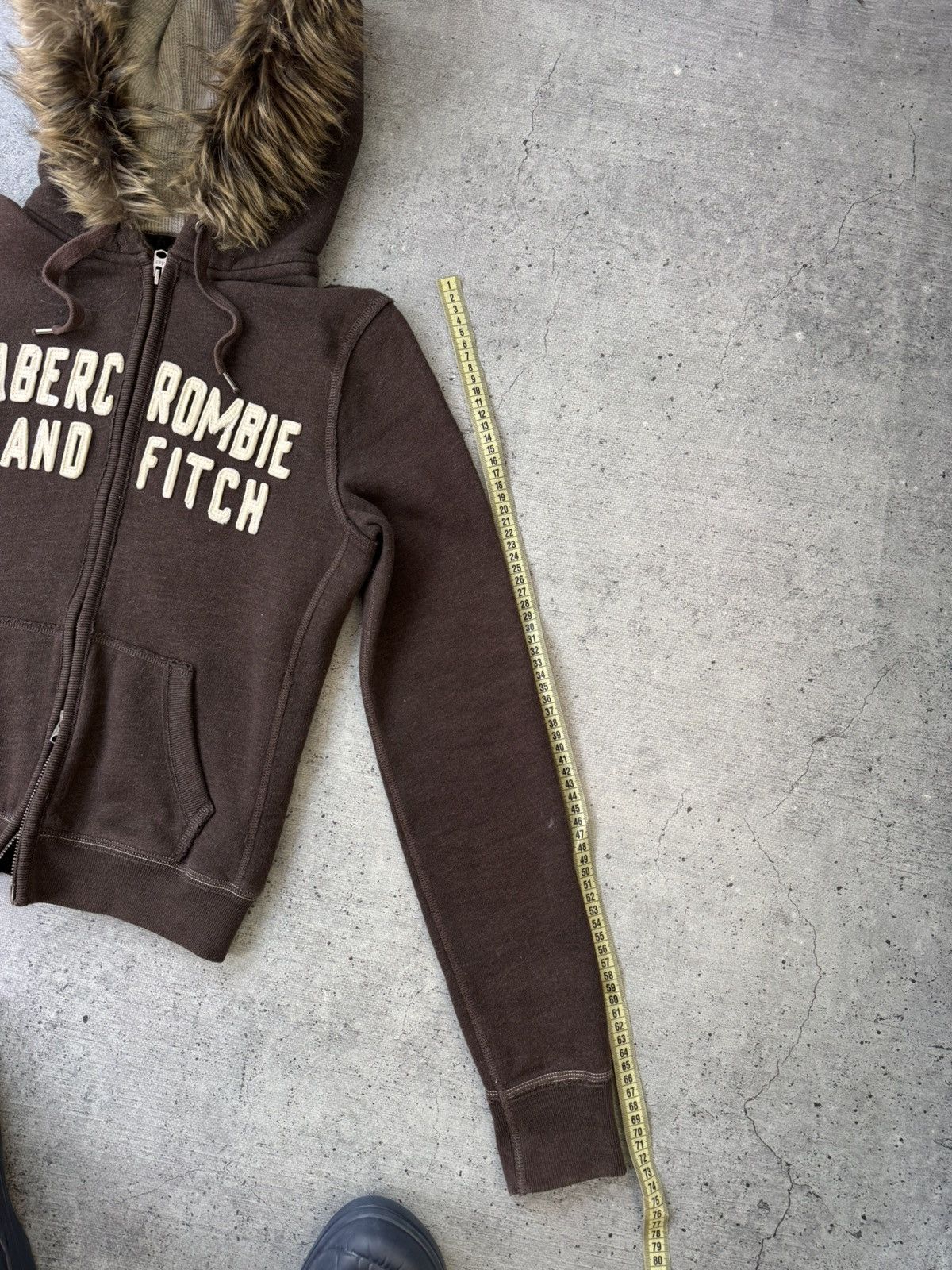 If Six Was Nine Vtg If six was nine Style Abercrombie & Fitch fur Zip Hoodie Size L / US 10 / IT 46 - 5 Thumbnail
