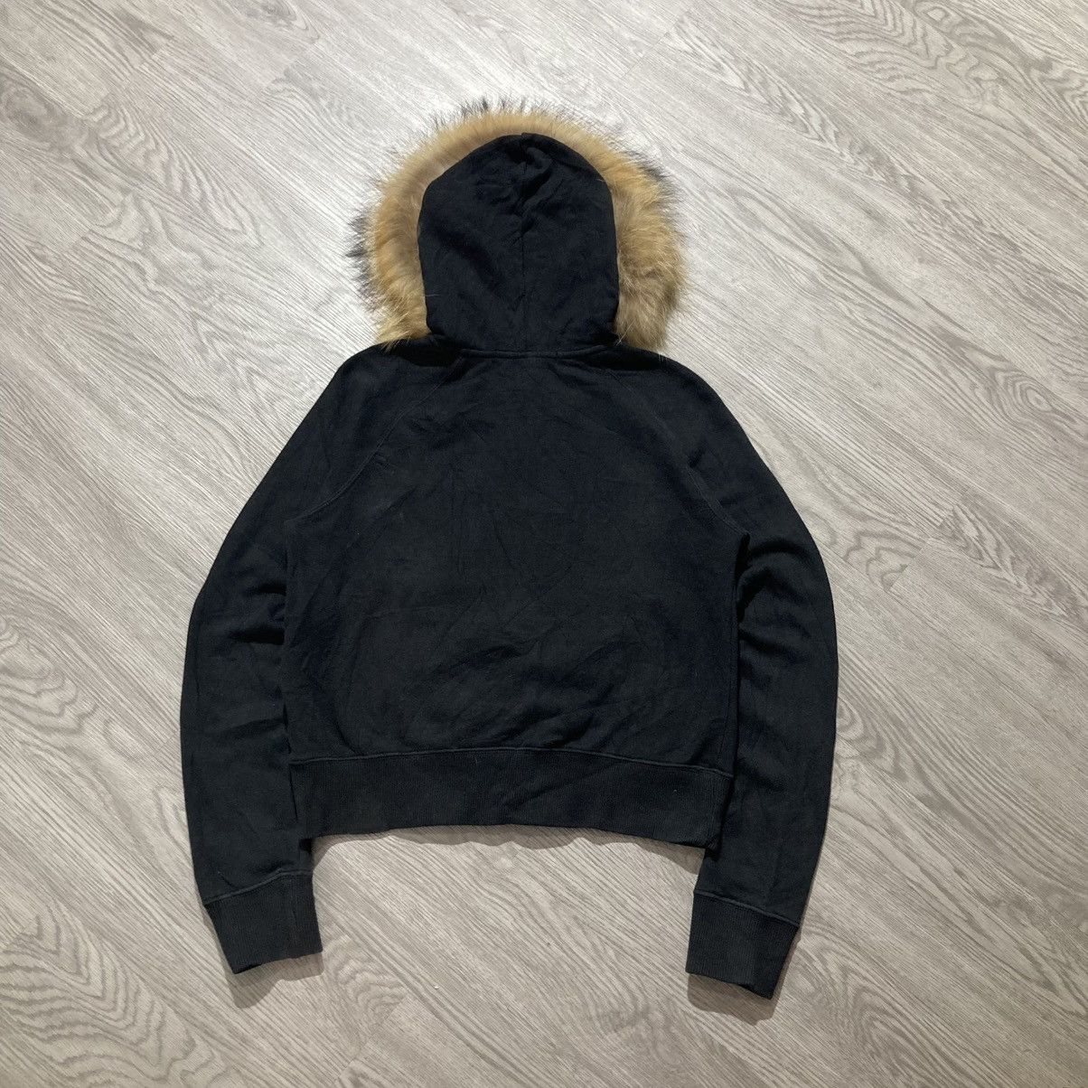Hysteric Glamour 2000s Ask England Big Logo Fur Ziphoodie Black Punk Style Size US M / EU 48-50 / 2 - 8 Thumbnail