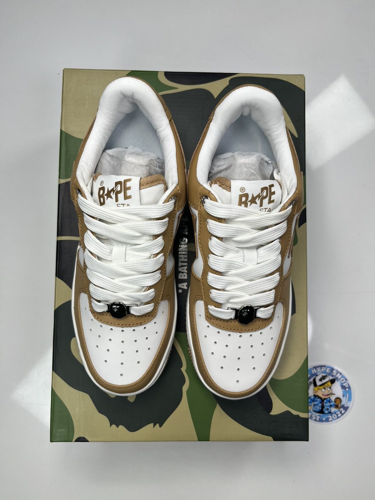 Bape BAPE STA #4 M1 ‘Beige’ Size US 5 / EU 37 - 3 Thumbnail