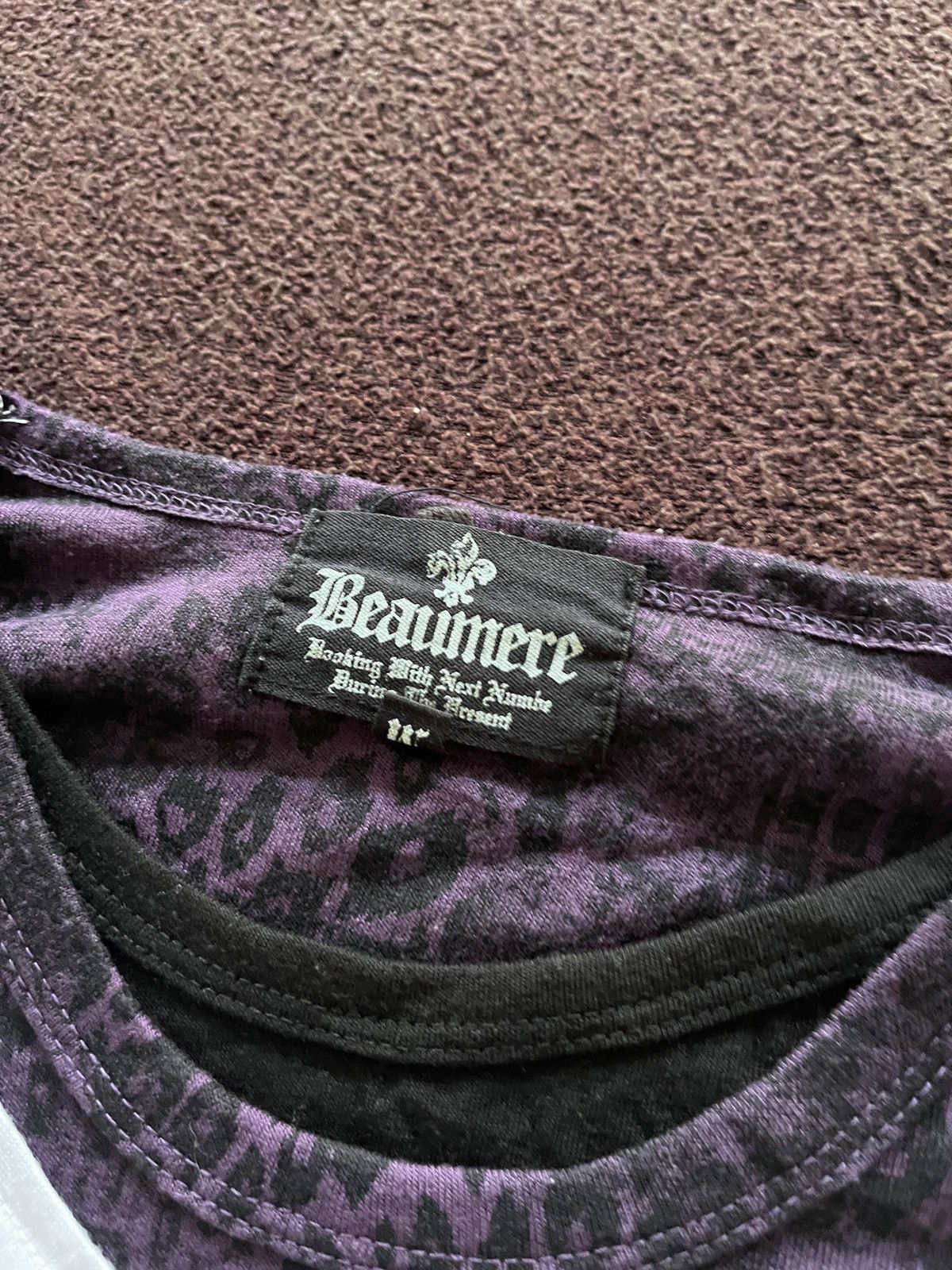 Japanese Brand BEAUMERE SCRATCH 3LAYERS SKULLS Size US M / EU 48-50 / 2 - 6 Thumbnail