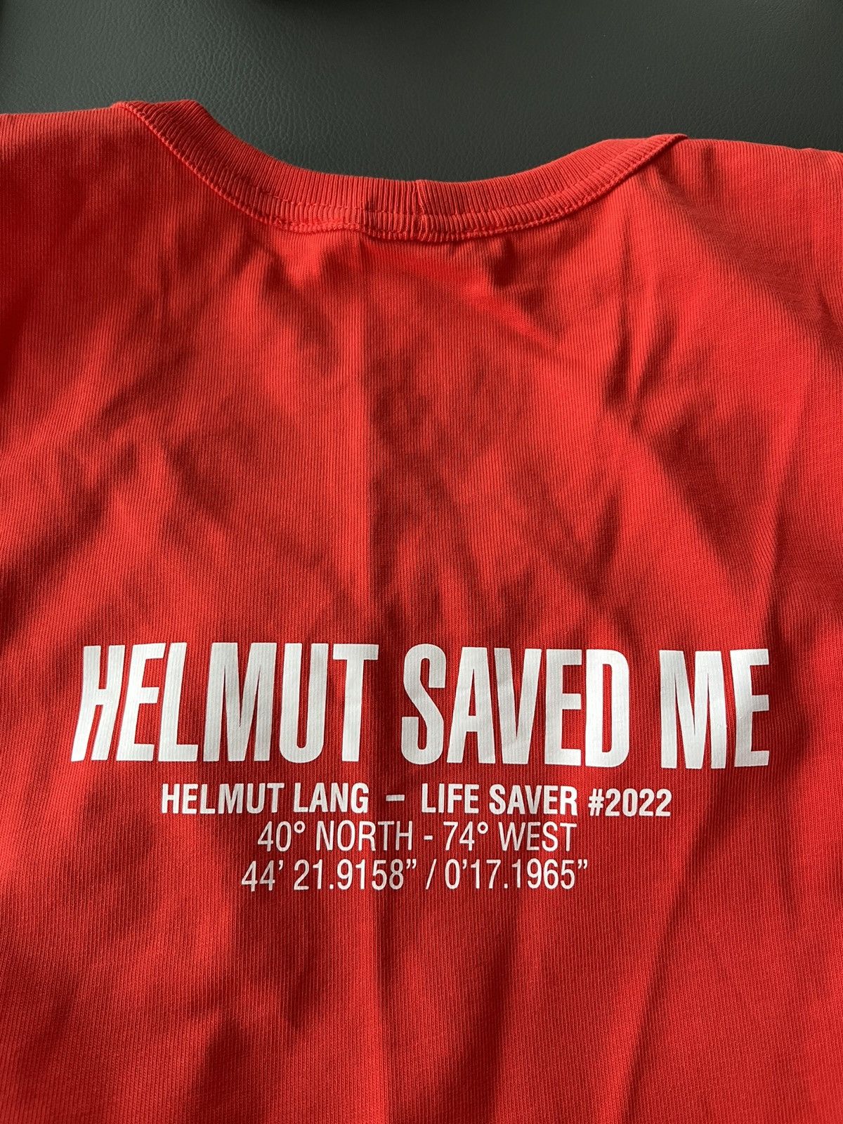 Helmut Lang Brand New Limited Edition Runway Lifeguard Logo Tank Top Size US XL / EU 56 / 4 - 15 Thumbnail