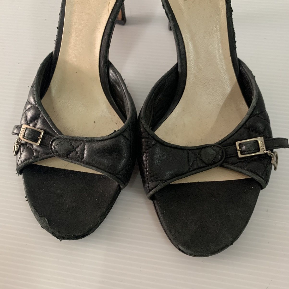 Dior Dior Leather Heels Size US 5.5 / IT 35.5 - 2 Thumbnail