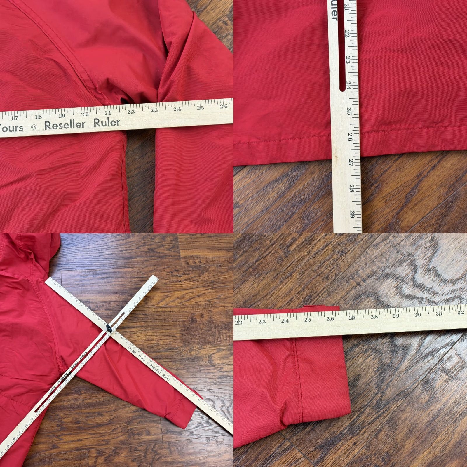 Vintage VINTAGE Woolrich Jacket Womens L Red Hooded Full Zip Pockets Wool Lined Woolrich Rain Coat Outdoor USA Red Woolrich Jacket Womens L Size L / US 10 / IT 46 - 8 Thumbnail