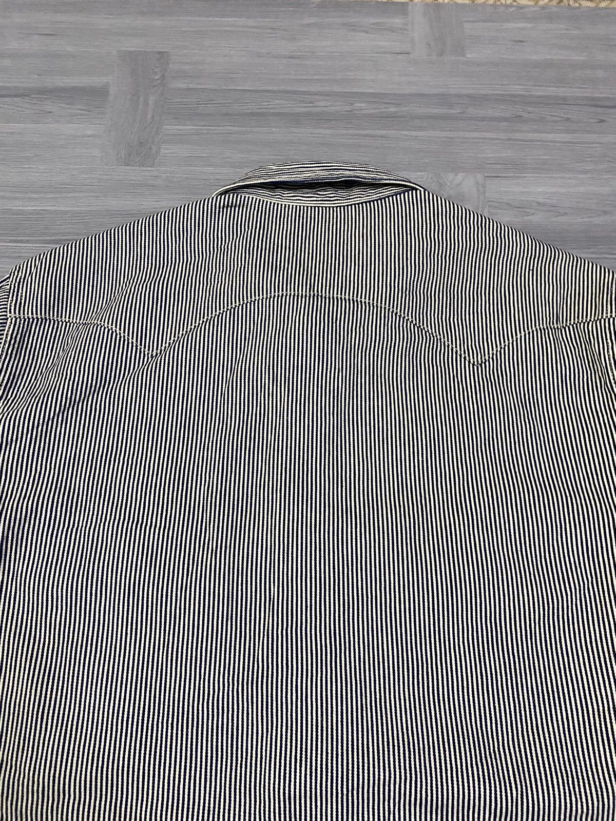 Blue Blue Japan Blue Blue Japan H.Ranch Market Striped Western Shirt Size US M / EU 48-50 / 2 - 18 Thumbnail