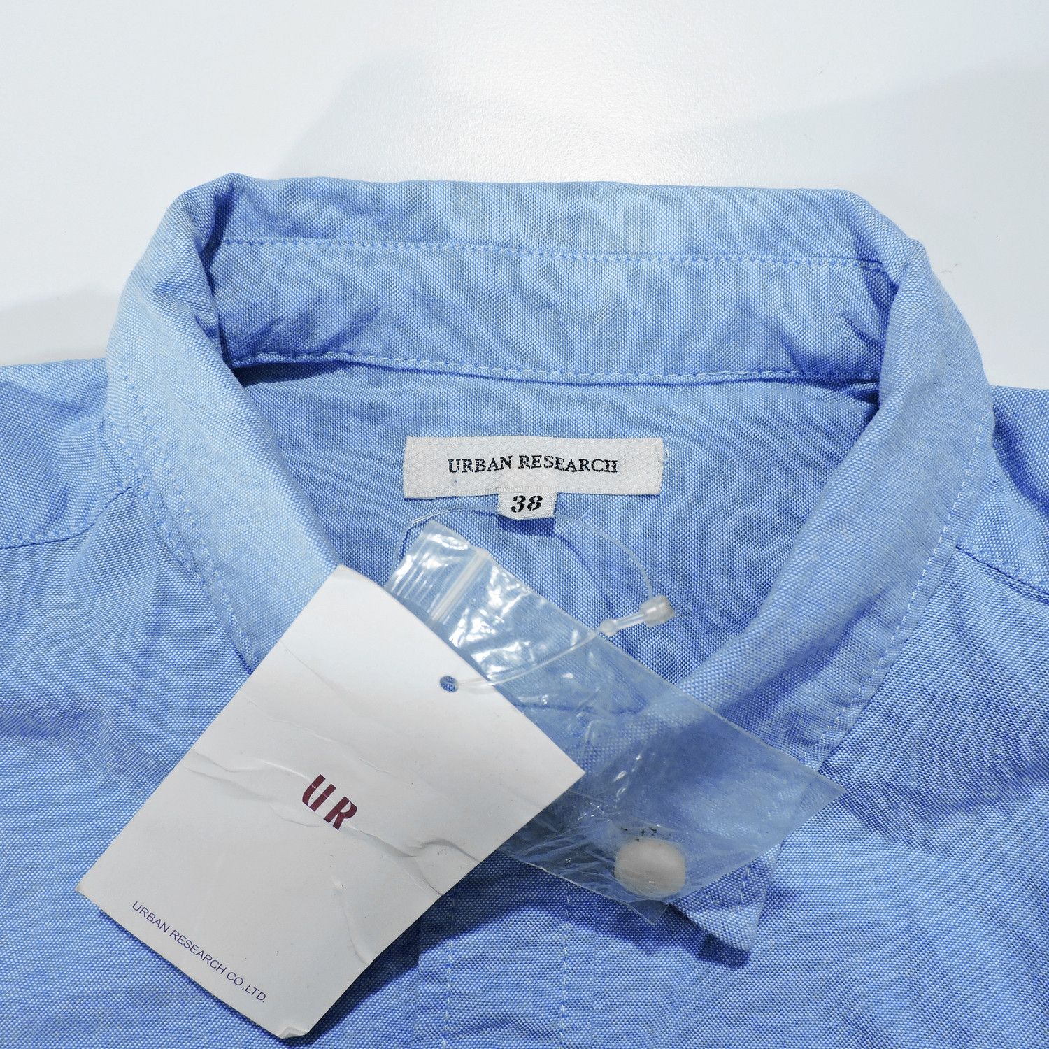URBAN RESEARCH DOORS URBAN RESEARCH BLUE LONG SLEEVE SHIRT Size US M / EU 48-50 / 2 - 3 Thumbnail