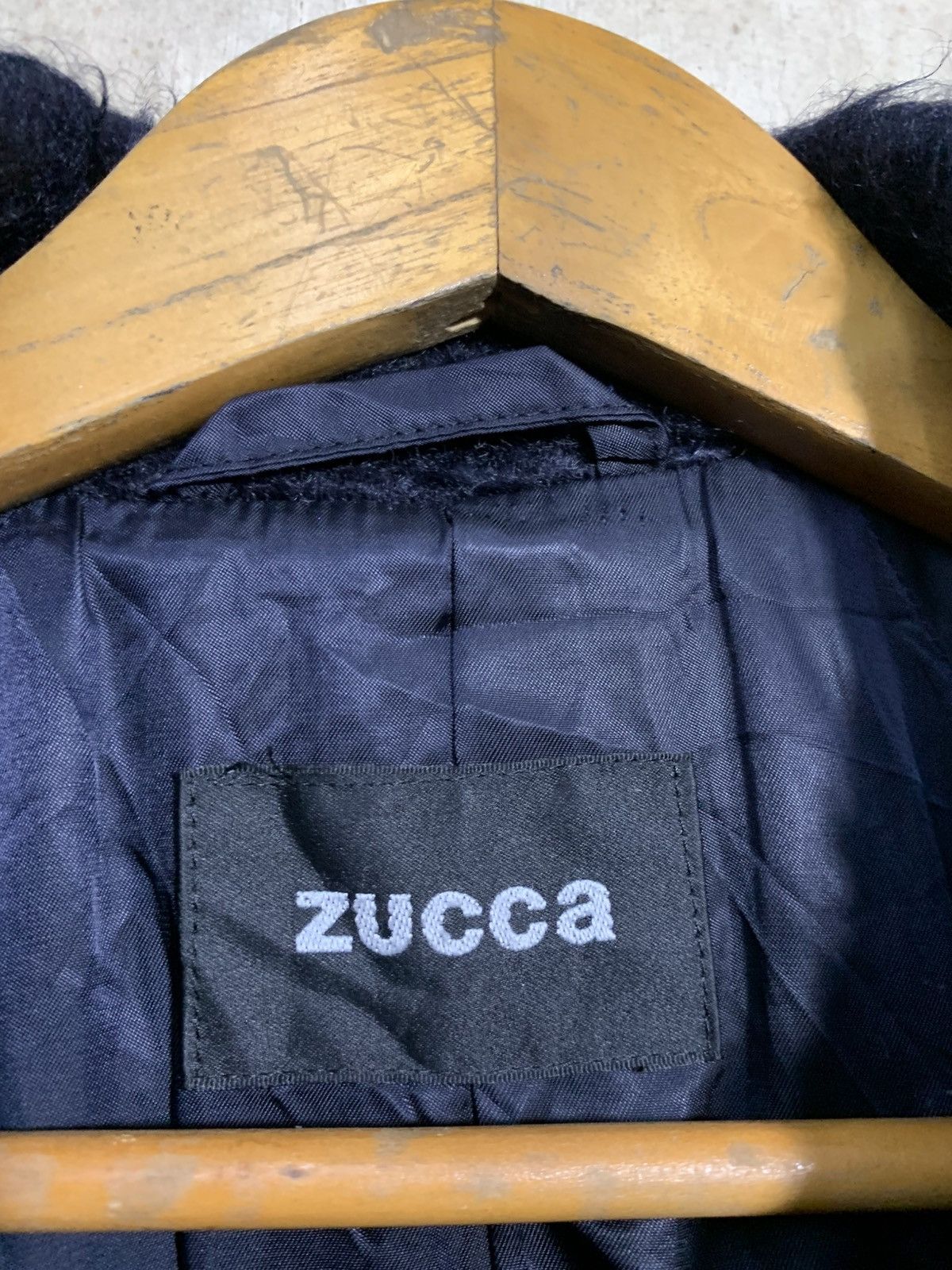Issey Miyake 🔥ZUCCA WOOL MOHAIR JACKETS NAVY BLUE Size M / US 6-8 / IT 42-44 - 7 Thumbnail